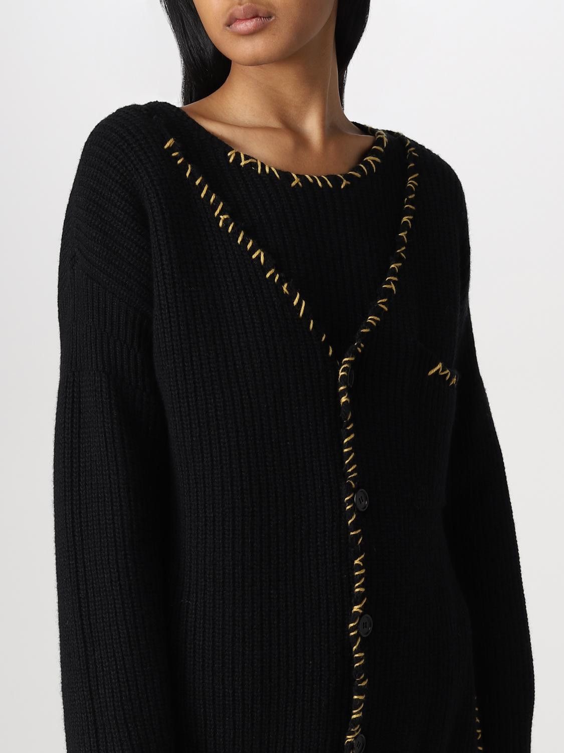 Marni o1y1125 Cardigan in Black Size S / US 4 / IT 40 - 5 Thumbnail