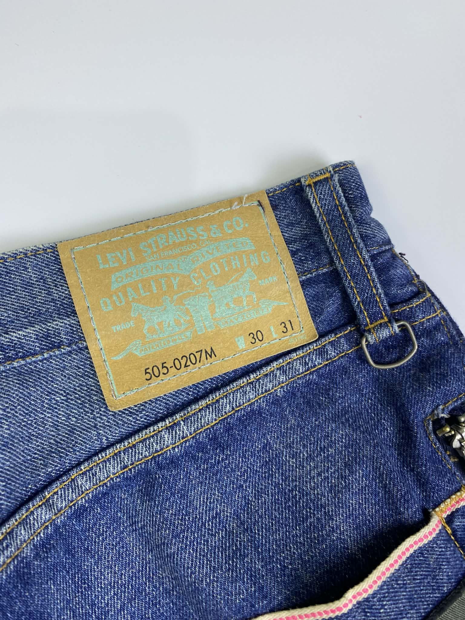 Fragment Design × Levi's Levi’s Fenom x Fragment Design Selvedge Denim Pants Size US 30 / EU 46 - 13 Thumbnail