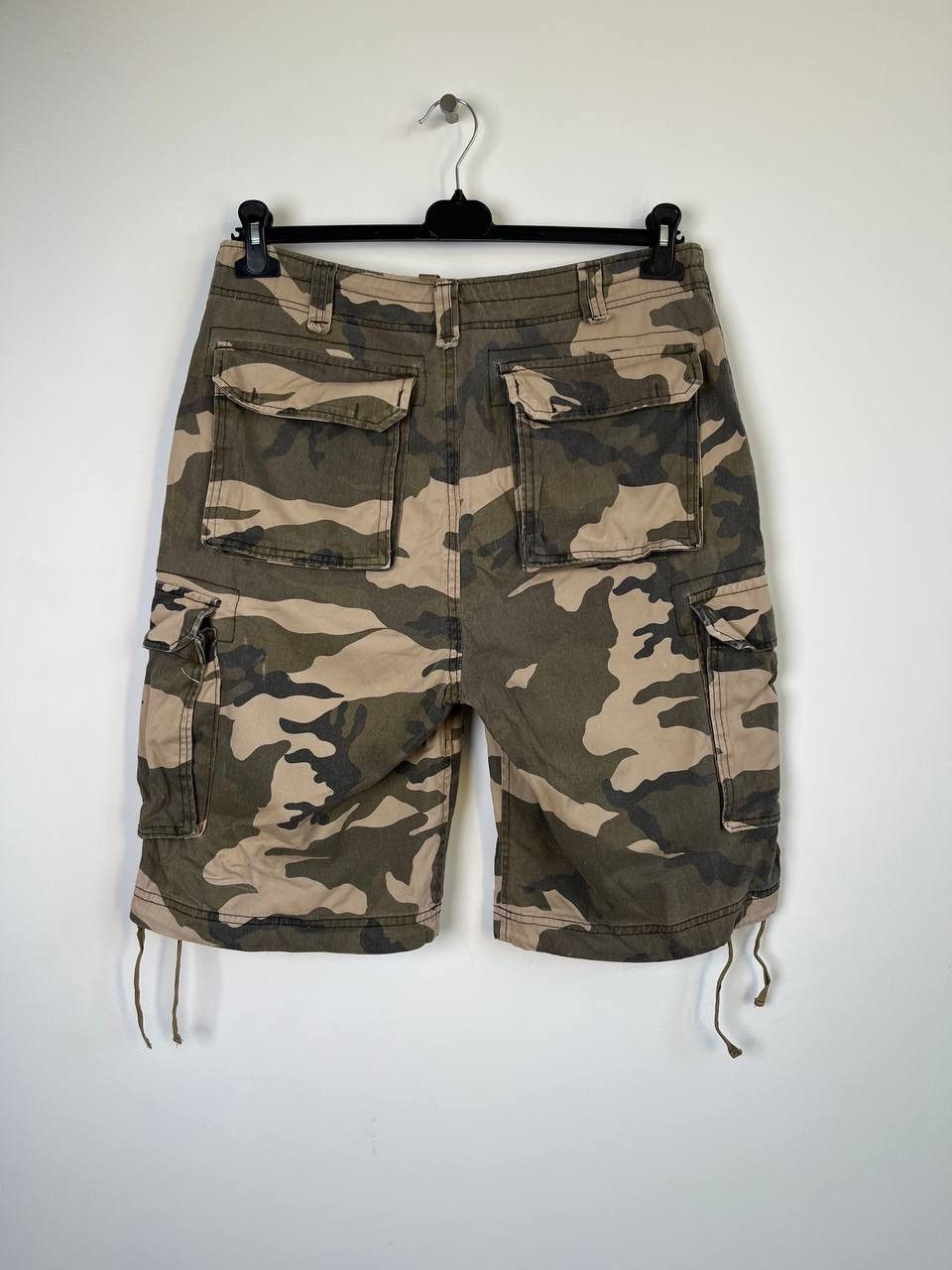Other Vintage Military Cargo Camo Army Shorts Size US 32 / EU 48 - 5 Thumbnail