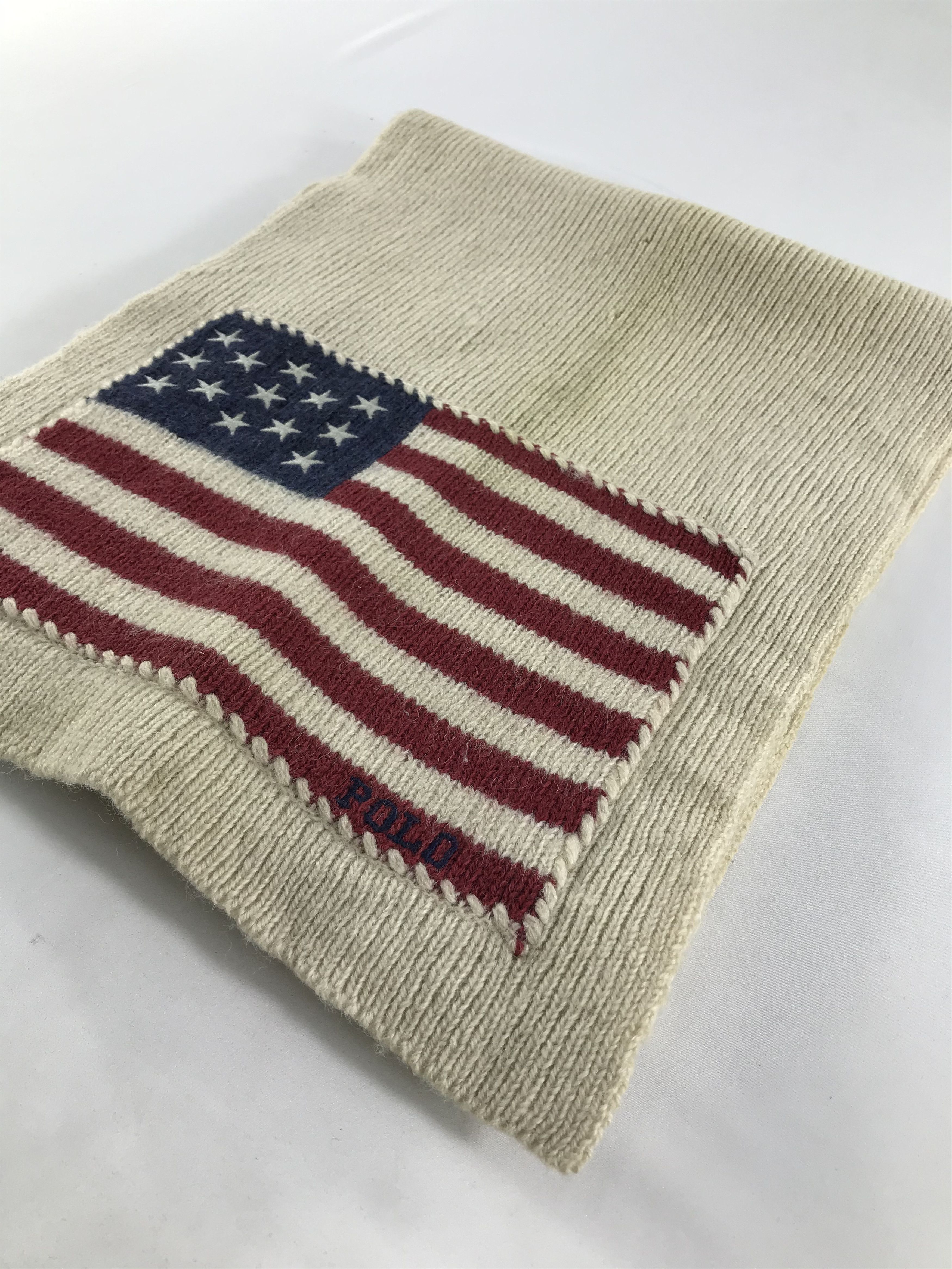 Polo Ralph Lauren × Vintage Polo Ralph Lauren Scarf / Muffler / Neckwear - WW2238 Size ONE SIZE - 3 Thumbnail
