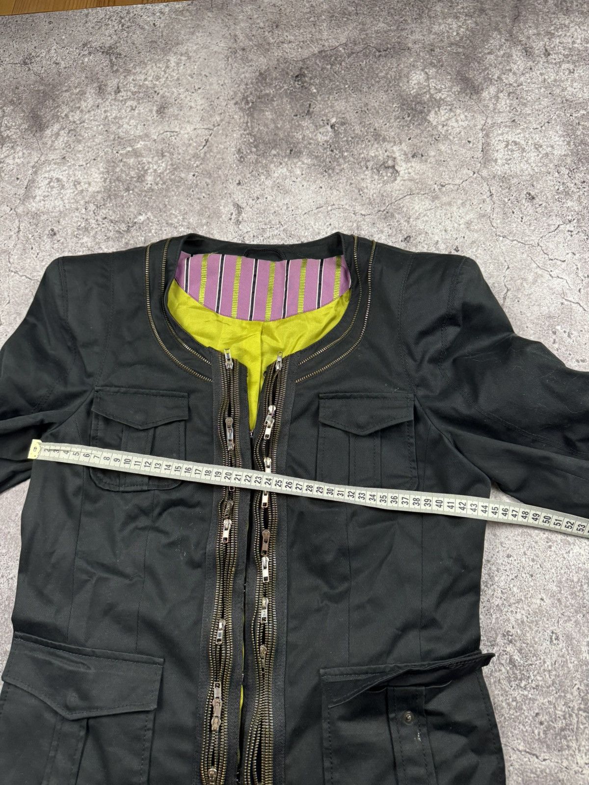 Japanese Brand Vintage Japanese Avant Garde Y2K punk goth Multi Zip Jacket Size M / US 6-8 / IT 42-44 - 5 Thumbnail
