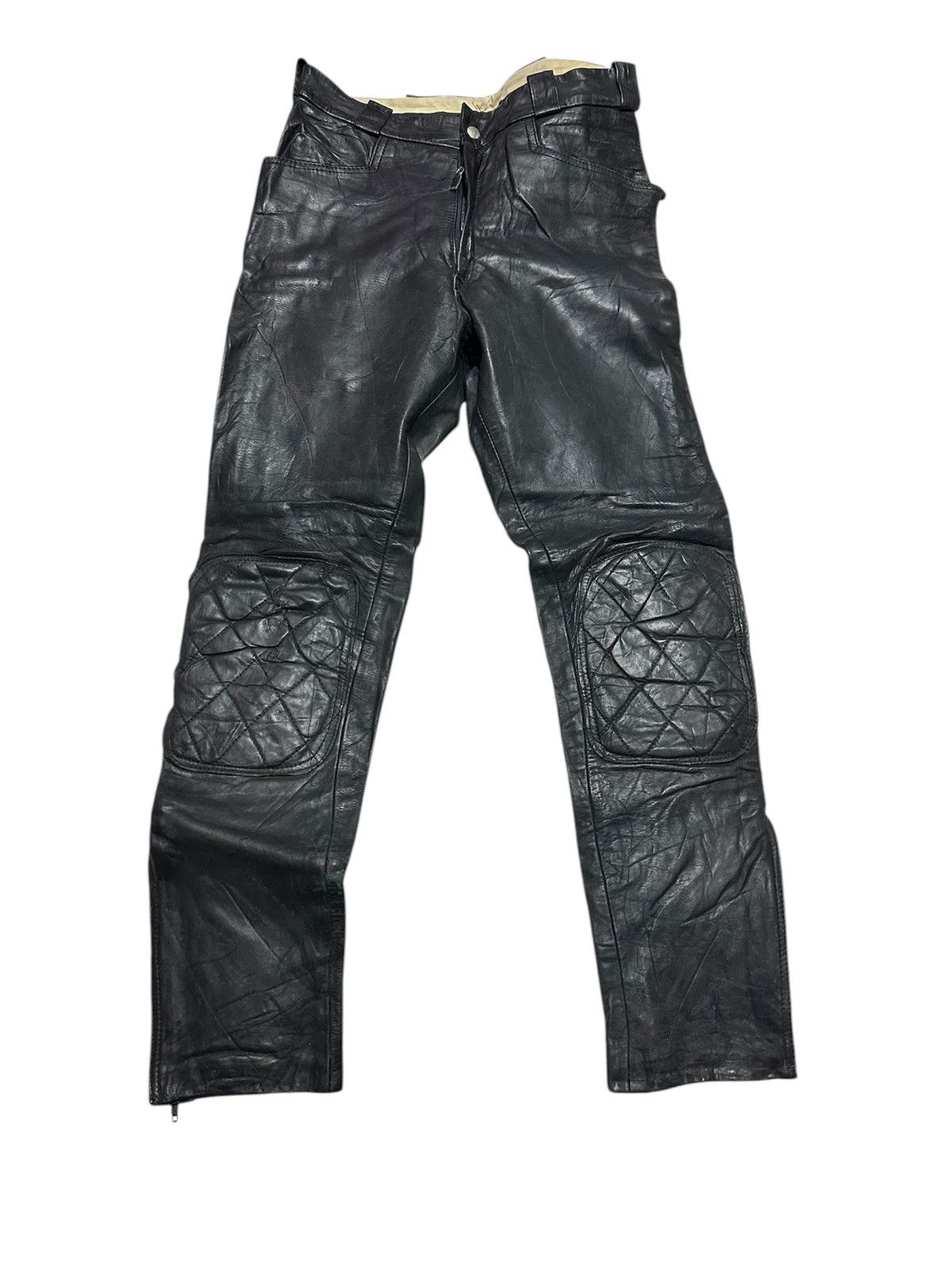Lewis Leathers Vintage 70s Lewis Leather bikers pants Size US 32 / EU 48 - 1 Thumbnail