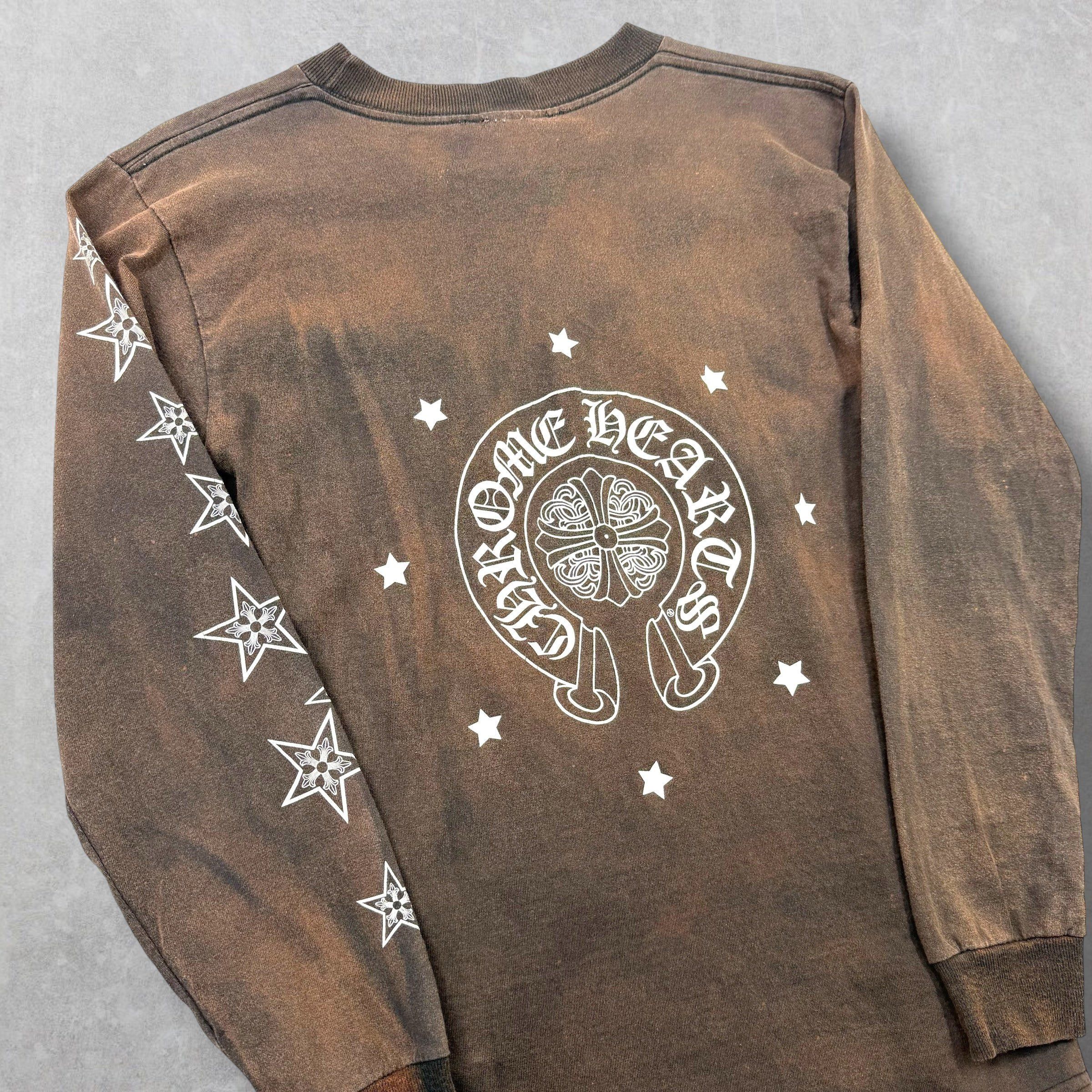 Chrome Hearts Vintage Chrome Hearts Star/Horseshoe Long sleeve Small Size US S / EU 44-46 / 1 - 3 Thumbnail