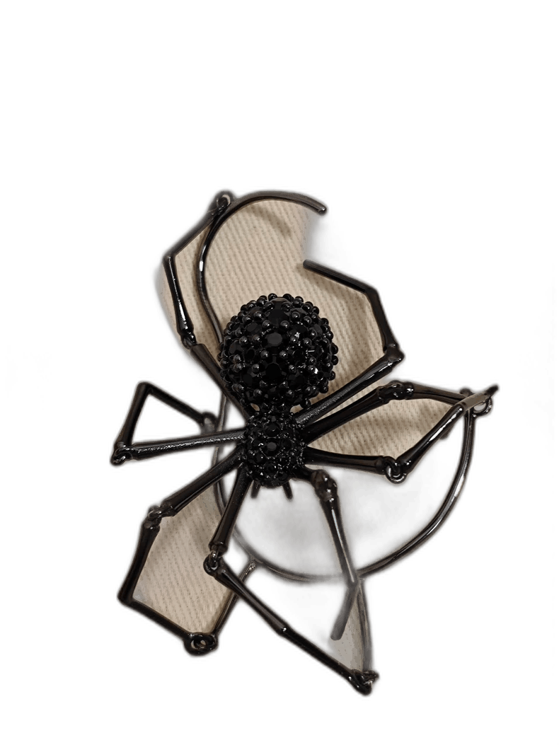 Louis Vuitton Spider Earrings with Rhinestones