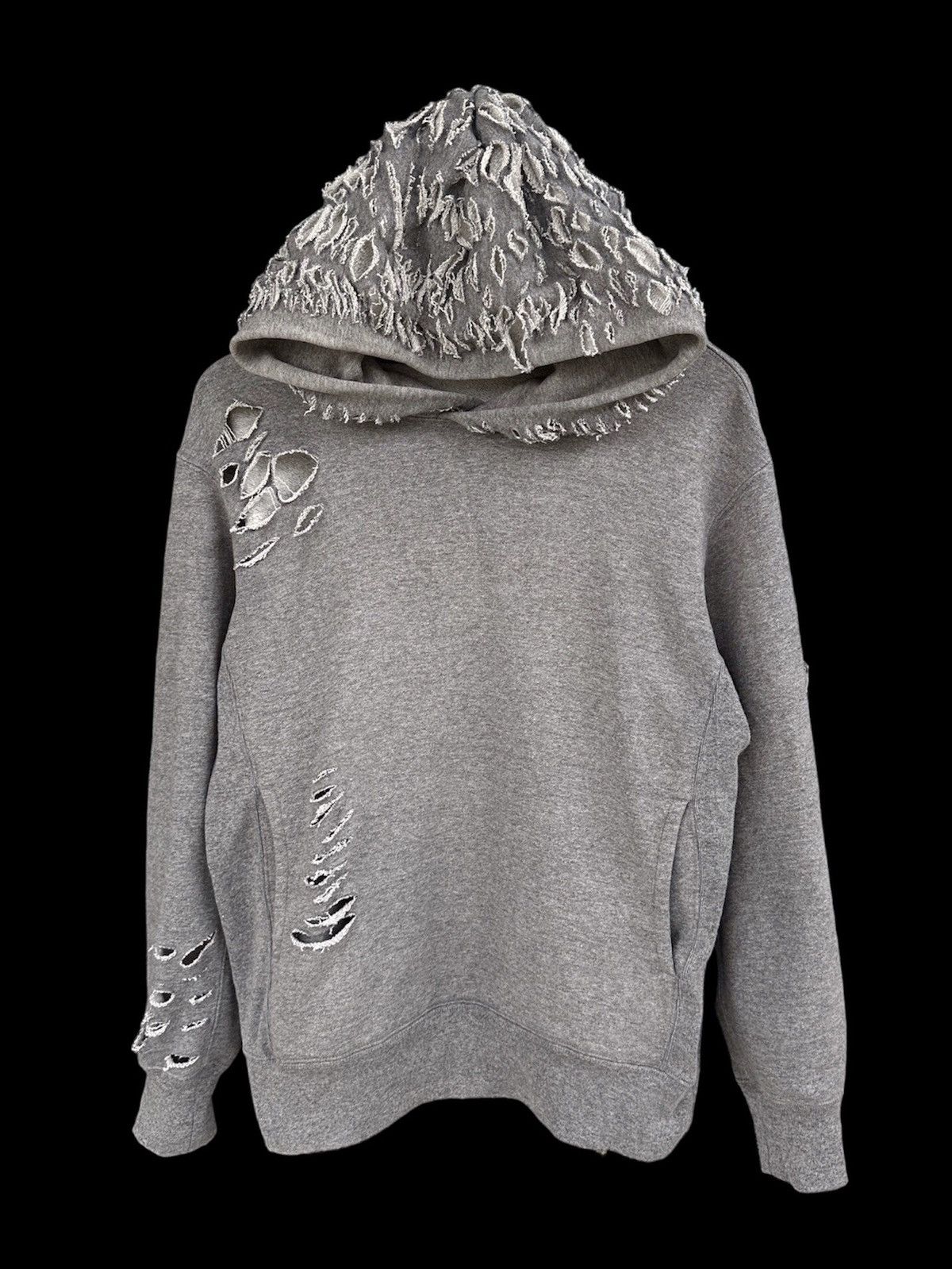 If Six Was Nine Uniqlo Undercover-Distressed Hoodie Ifsixwasnine lgb Size US M / EU 48-50 / 2 - 1 Thumbnail