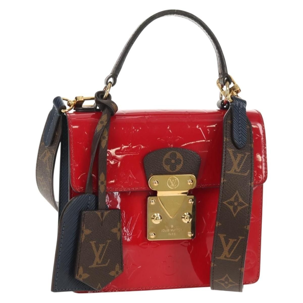 Louis Vuitton Louis Vuitton Spring Street NM Handbag Monogram Vernis with Monogram Canvas Size ONE SIZE - 1 Thumbnail