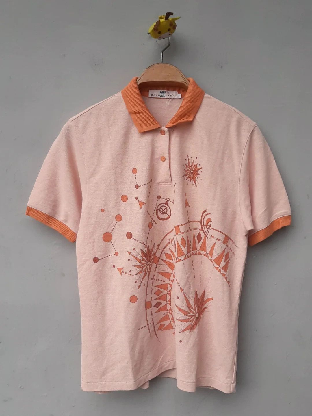 Balenciaga Vtg Balenciaga art polo shirt Size US M / EU 48-50 / 2 - 1 Thumbnail