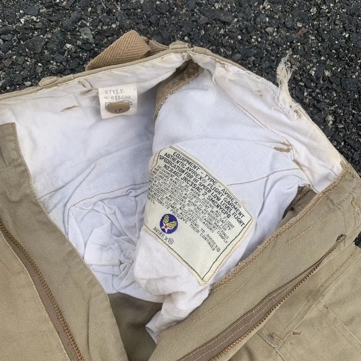Avirex RUSTY DIRTY‼️ AVIREX M-65 UTILITY COMBAT CARGO PANTS Size US 30 / EU 46 - 10 Thumbnail