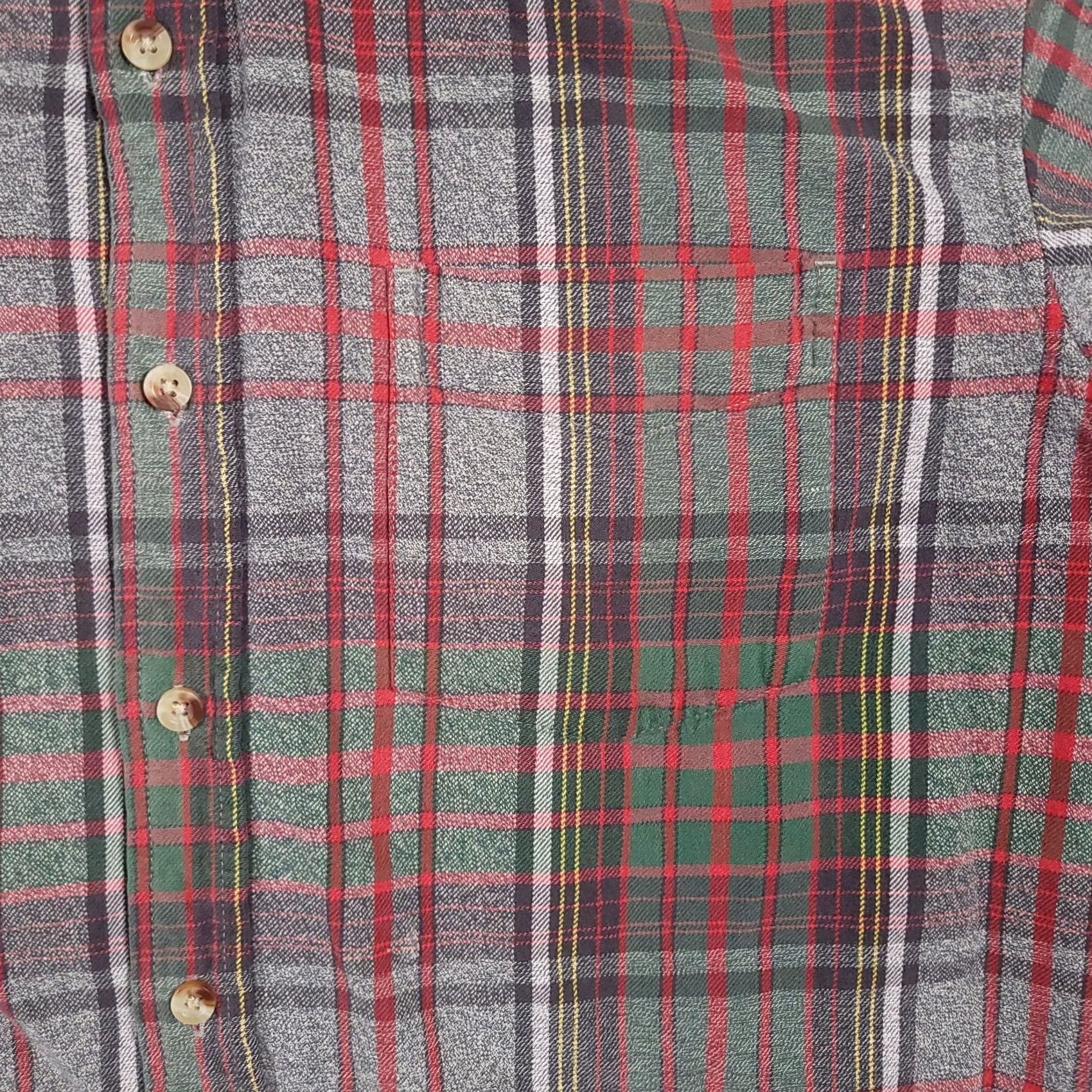 Vintage VINTAGE RedHead Flannel Shirt Mens 2XLT Plaid Button-Down Workwear Grunge Shirt Size US XXL / EU 58 / 5 - 4 Thumbnail