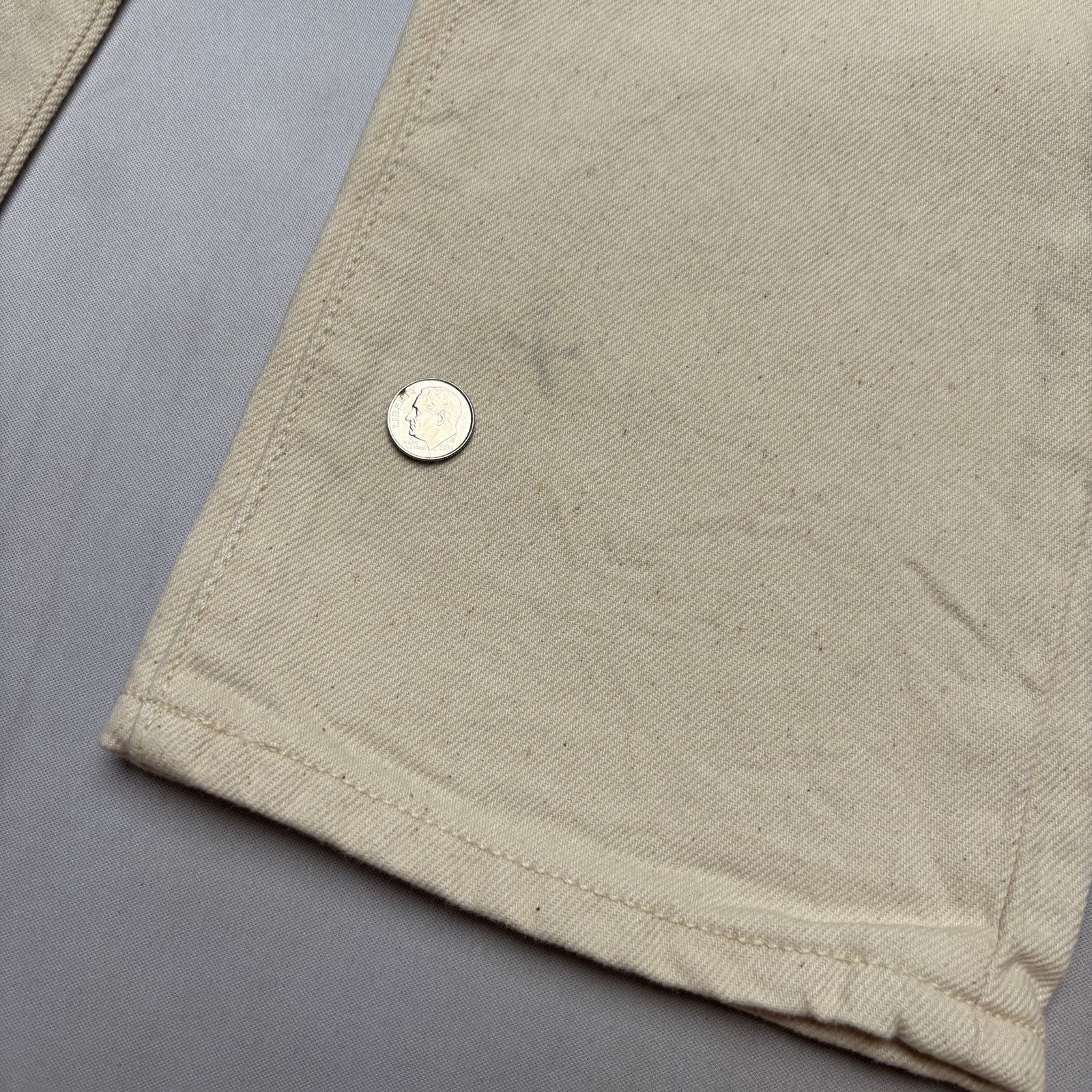 Sid Mashburn $175 Sid Mashburn Slim Straight Jean 31x30 Natural Denim Size US 31 - 10 Thumbnail