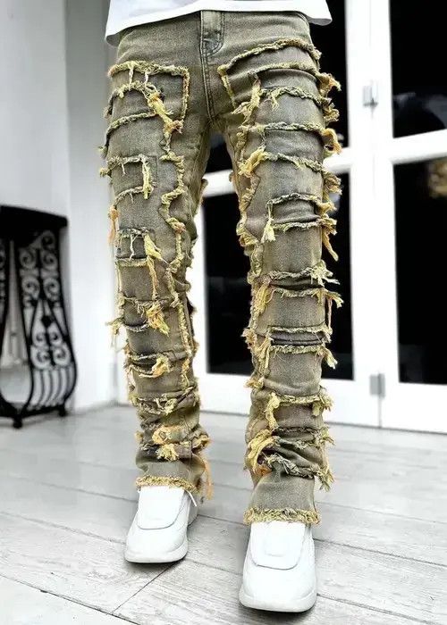 Stacked Jeans