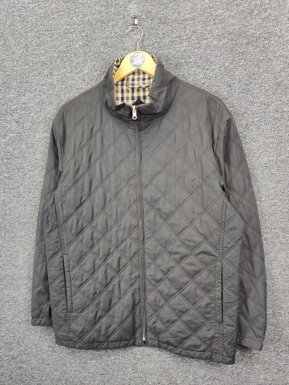 Aquascutum Aquascutum London Quilted Zipper Jacket Size US M / EU 48-50 / 2 - 2 Thumbnail