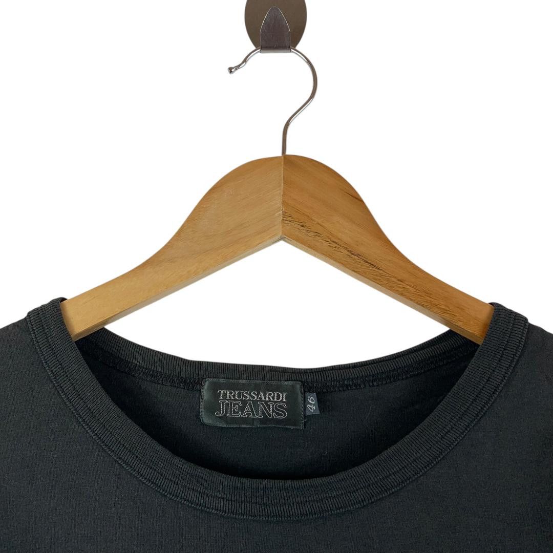 Trussardi Vintage TRUSSARDI embroidery logo tee Size US M / EU 48-50 / 2 - 5 Thumbnail