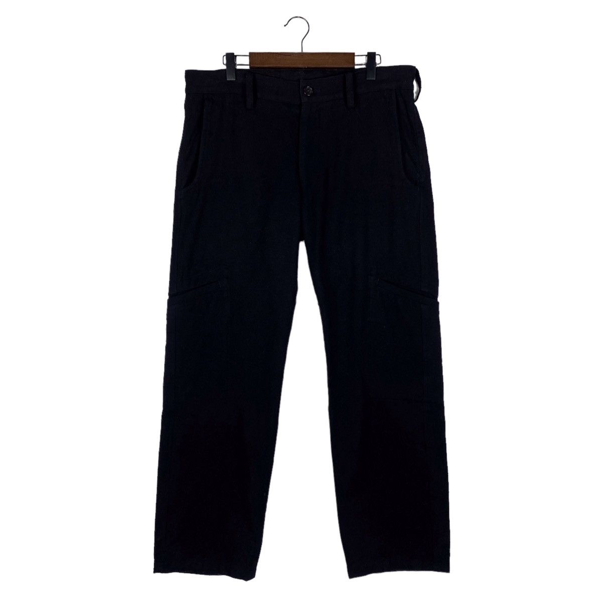 Yohji Yamamoto Vintage Yohji Yamamoto Pour Homme Cotton-Wool Painter Pants Size US 34 / EU 50 - 1 Thumbnail