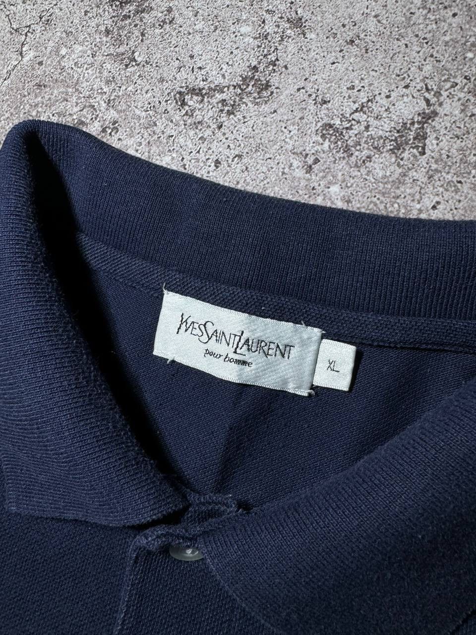 Yves Saint Laurent Yves Saint Laurent Vintage Polo T-shirt Luxury YSL logo Size US XL / EU 56 / 4 - 5 Thumbnail