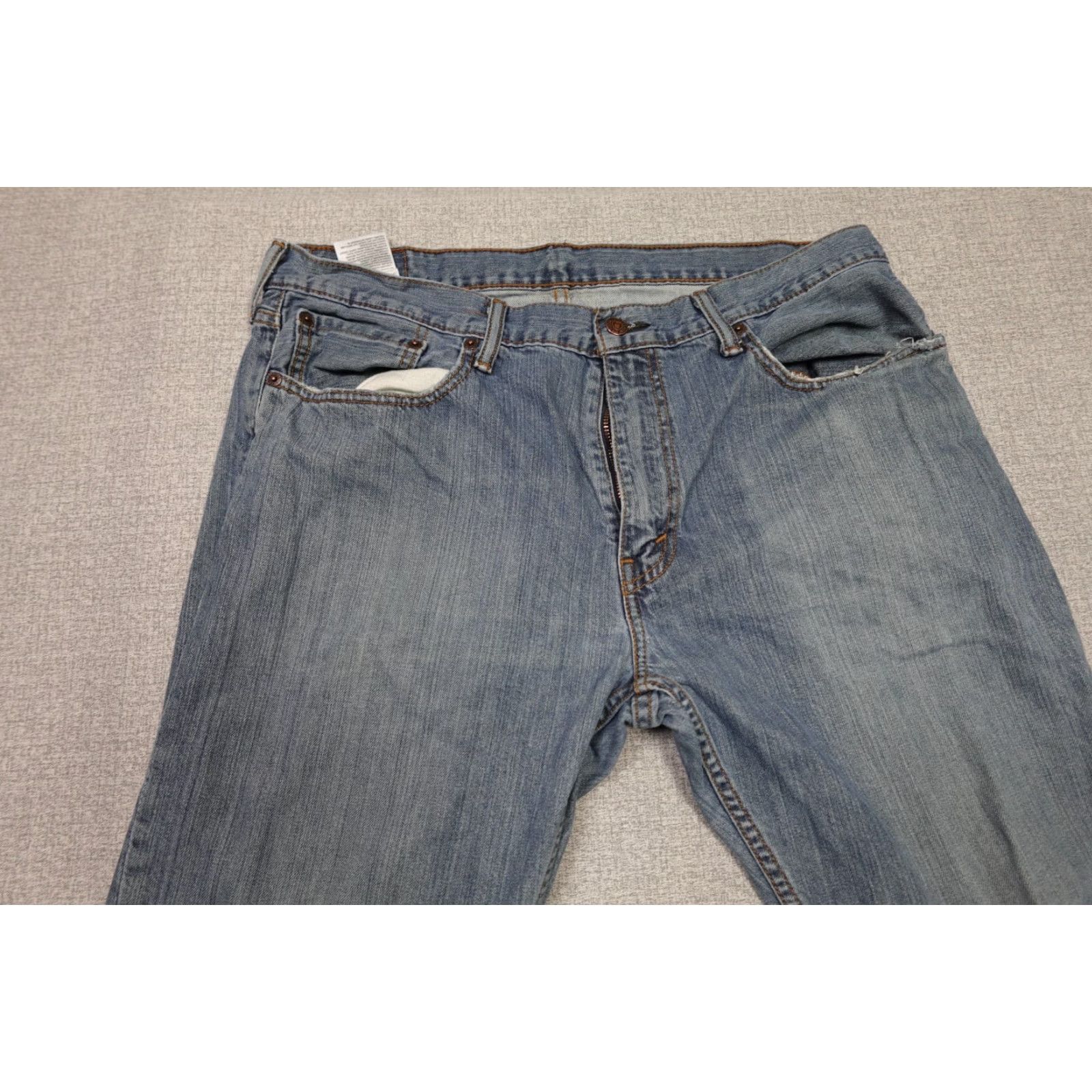 Levi's Levi's 559 Jeans Mens 36x30 Blue Relaxed Straight Light Wash Denim USA Size US 36 / EU 52 - 2 Thumbnail