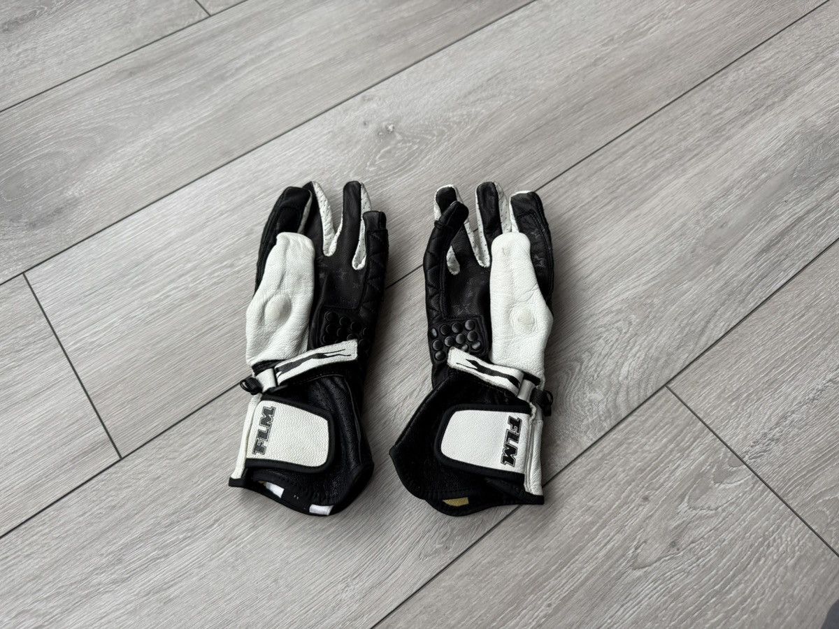 Alpinestars FLM Leather Moto Gloves Size ONE SIZE - 5 Thumbnail
