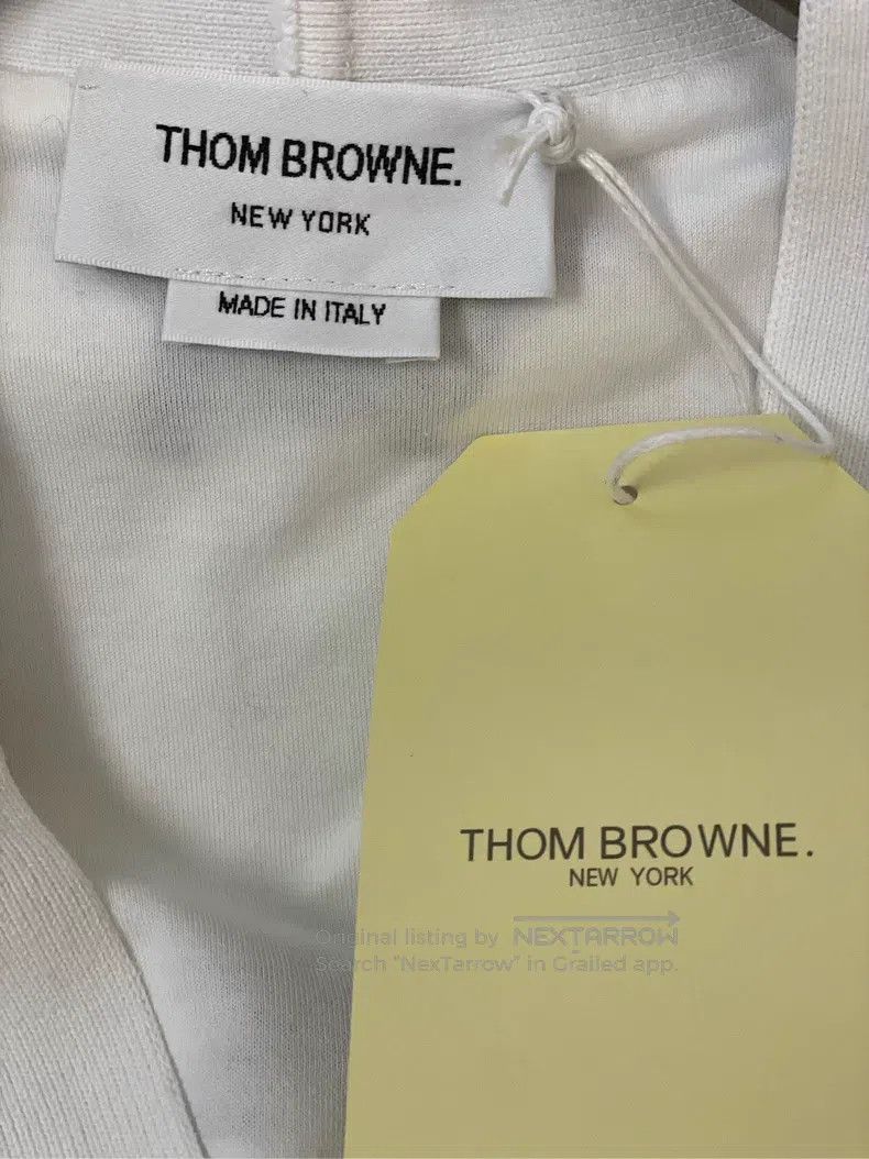 Thom Browne Thom Browne White Joint Full Print Blue Embroidered Dog Wa Size US XS / EU 42 / 0 - 6 Thumbnail