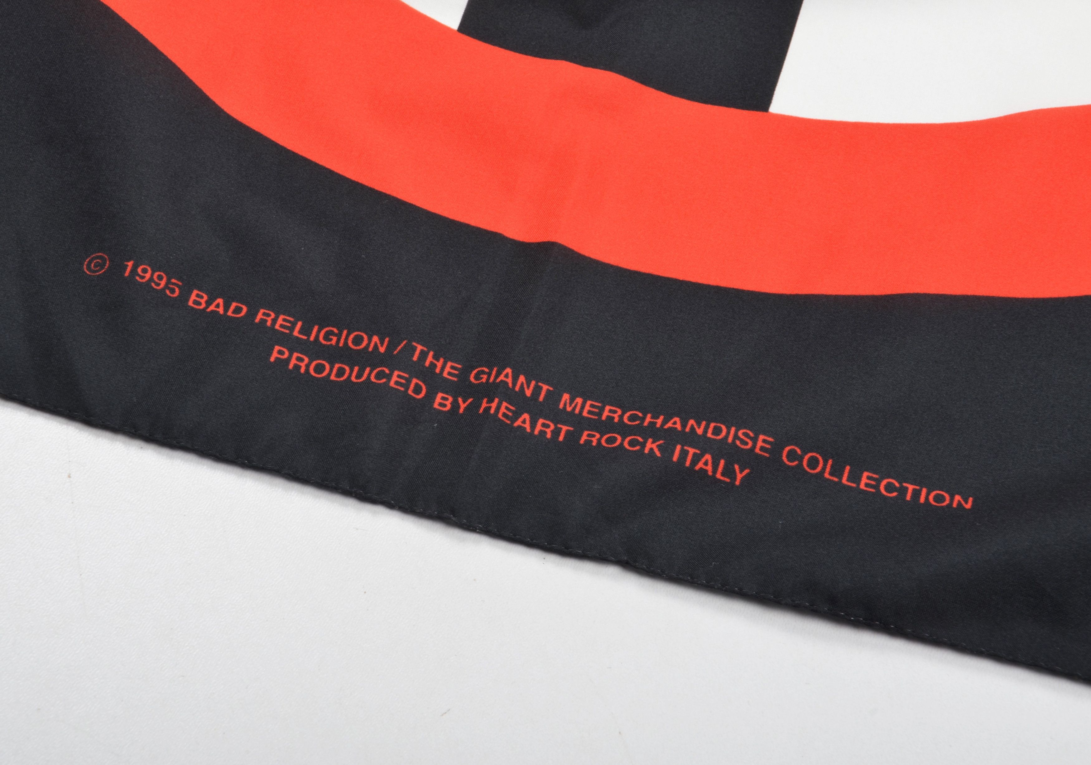 Giant Vintage Bad Religion 1995 Punk Rock Poster Banner Flag Size ONE SIZE - 4 Thumbnail
