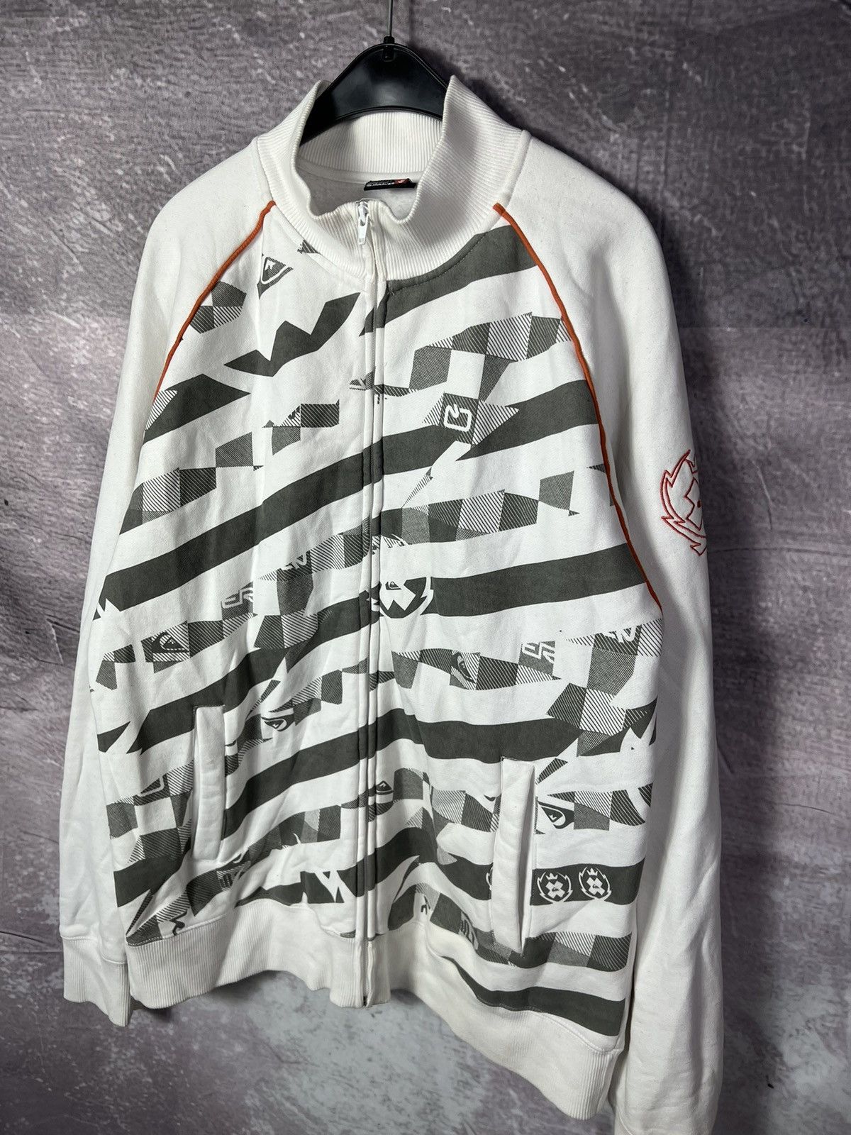 Billabong × Quiksilver × Vintage Vintage Quiksilver Zip Track Top Size US XL / EU 56 / 4 - 4 Thumbnail