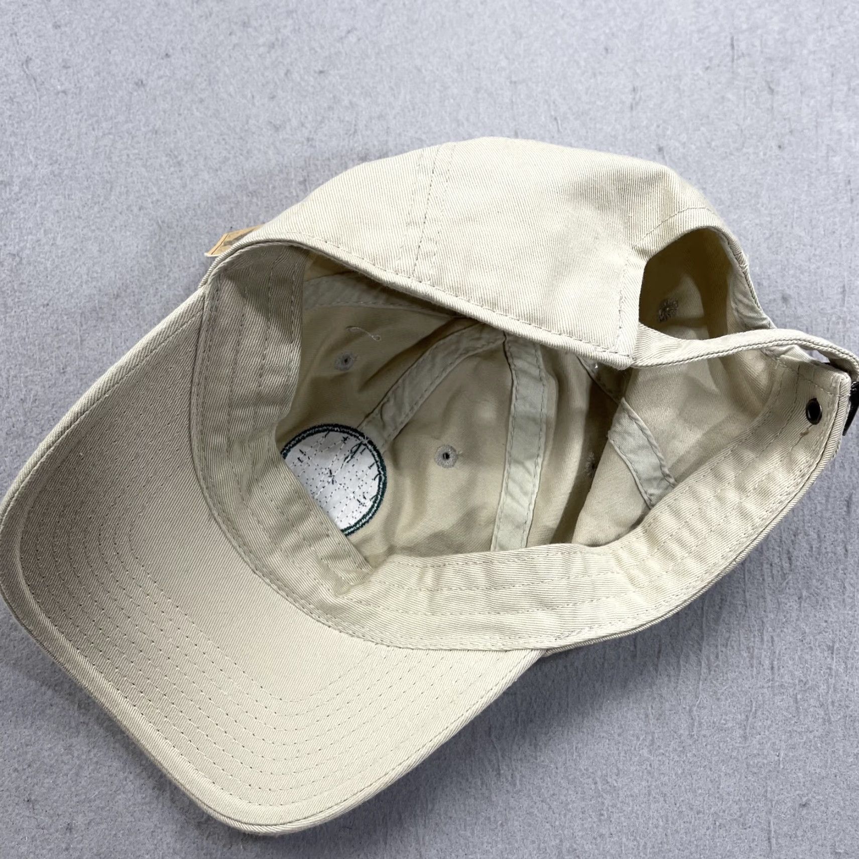 American Needle VINTAGE Evans Scholar Golf Hat Adult American Needle Strapback Cap Par Club Caddy NWT Size ONE SIZE - 4 Thumbnail