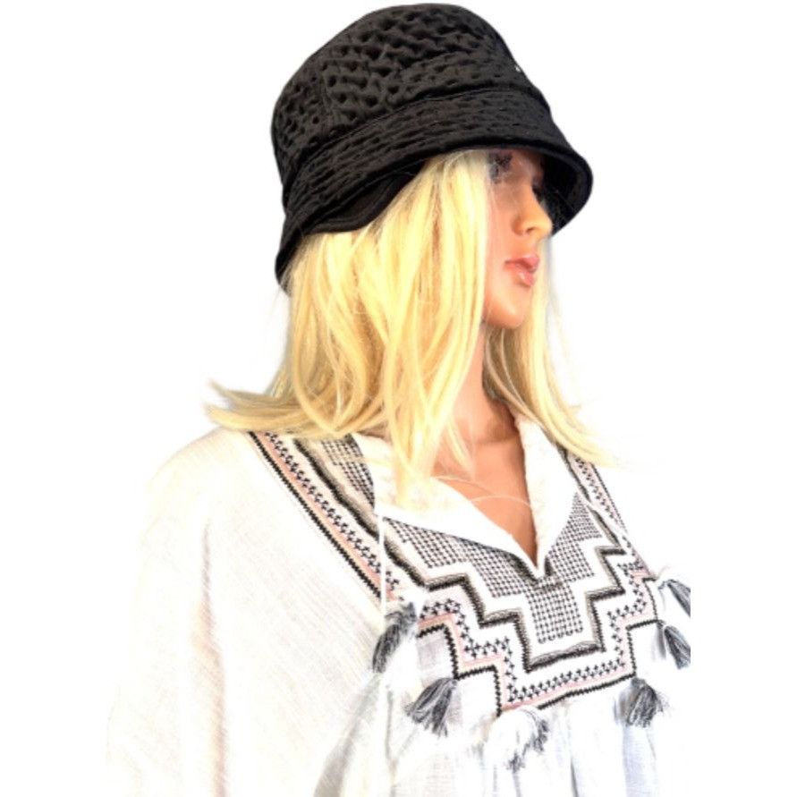 Kangol New Kangol Embossed Reversible Bucket Hat Gray Black XL Unis Size ONE SIZE - 20 Thumbnail