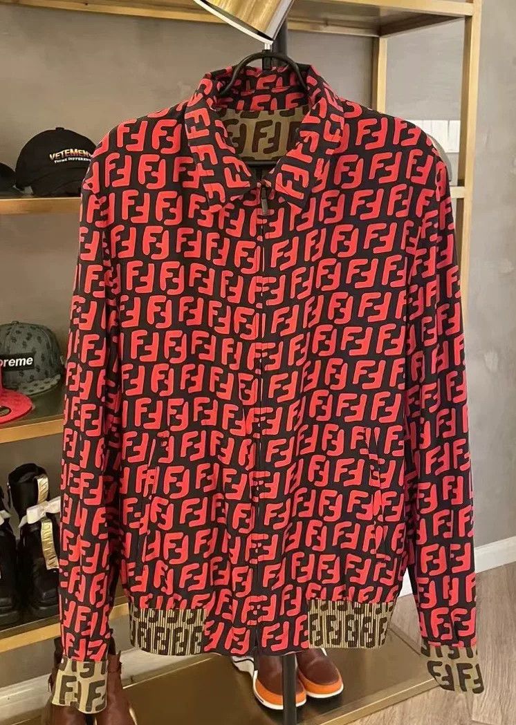 Fendi Fendi Reversible Silk Jacket for Unisex Size US M / EU 48-50 / 2 - 1 Thumbnail