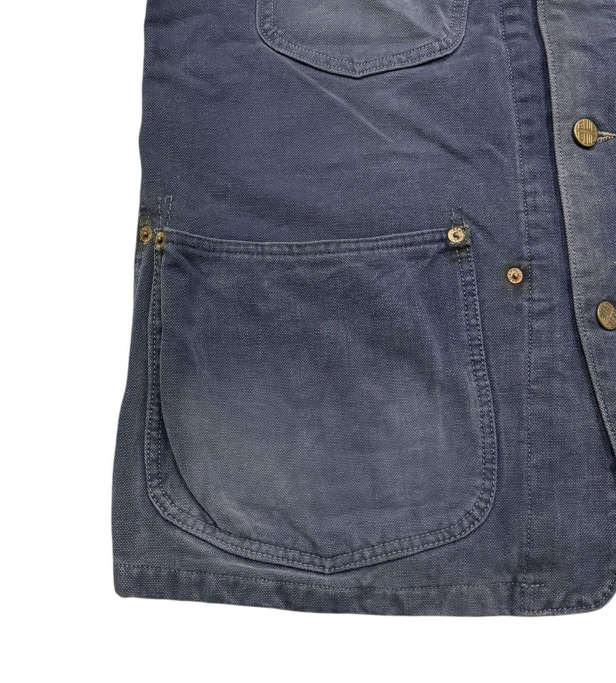 Blue Blue Japan Vintage Blue Blue Duck Canvas Workers Chore Jacket Size US M / EU 48-50 / 2 - 5 Thumbnail
