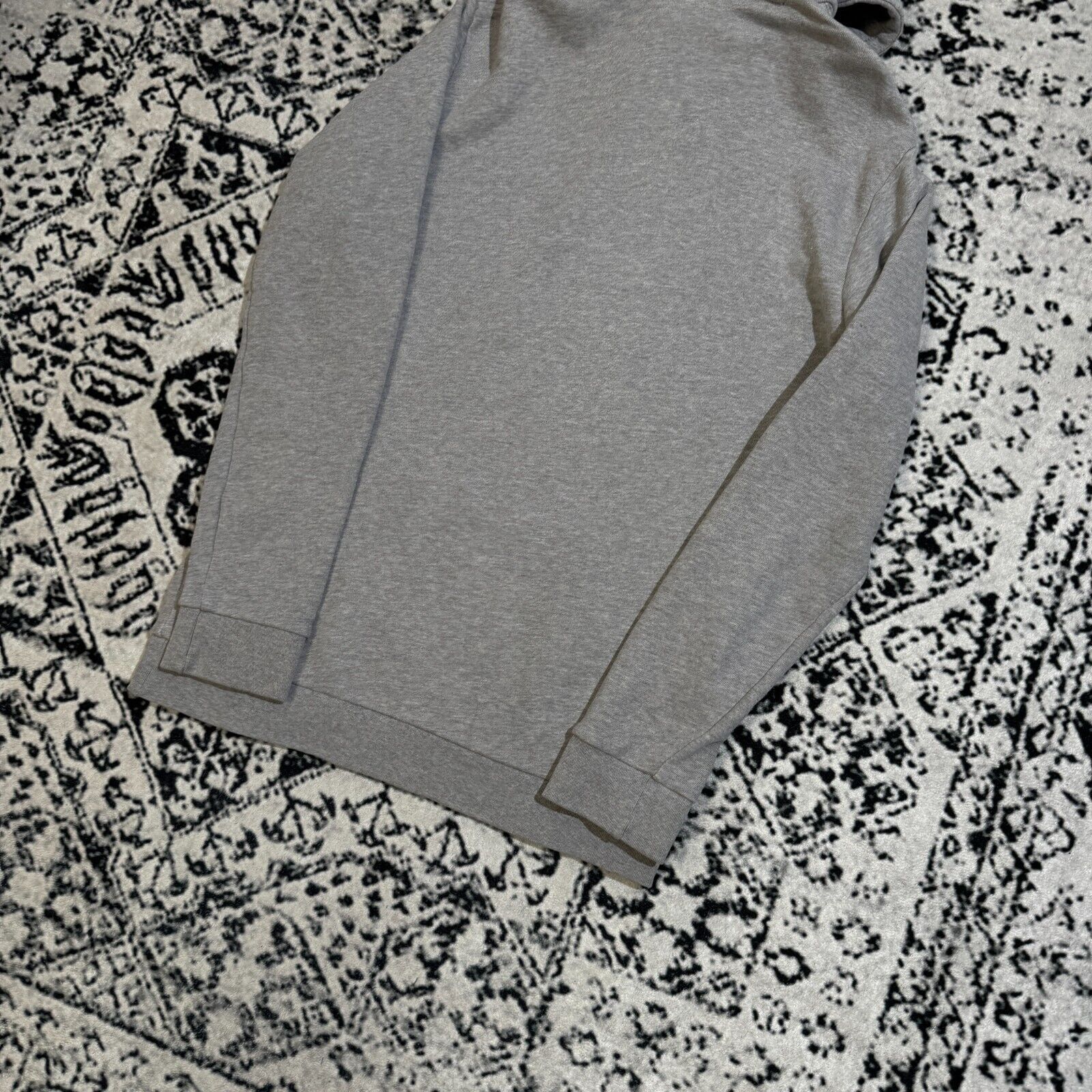 Adidas × Vintage Vintage Adidas Unisex Gray Cotton Hoodie Size S Regular Fit Size US S / EU 44-46 / 1 - 13 Thumbnail