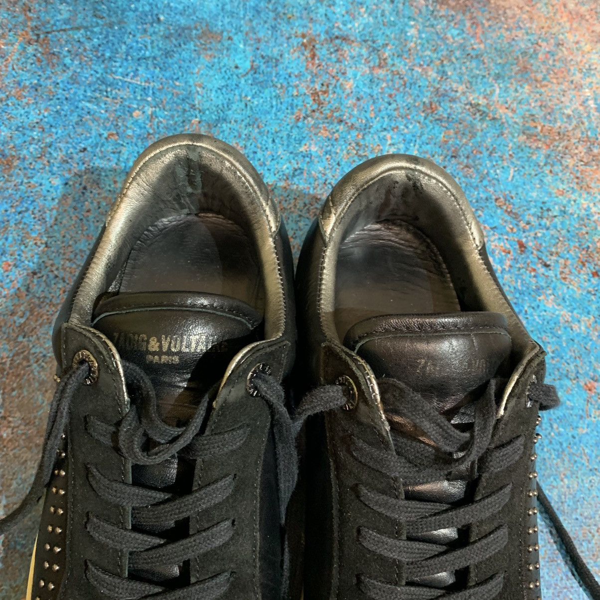 Zadig & Voltaire Zadig & Voltaire Leather Sneakers Size 39 Size US 9 / IT 39 - 16 Thumbnail