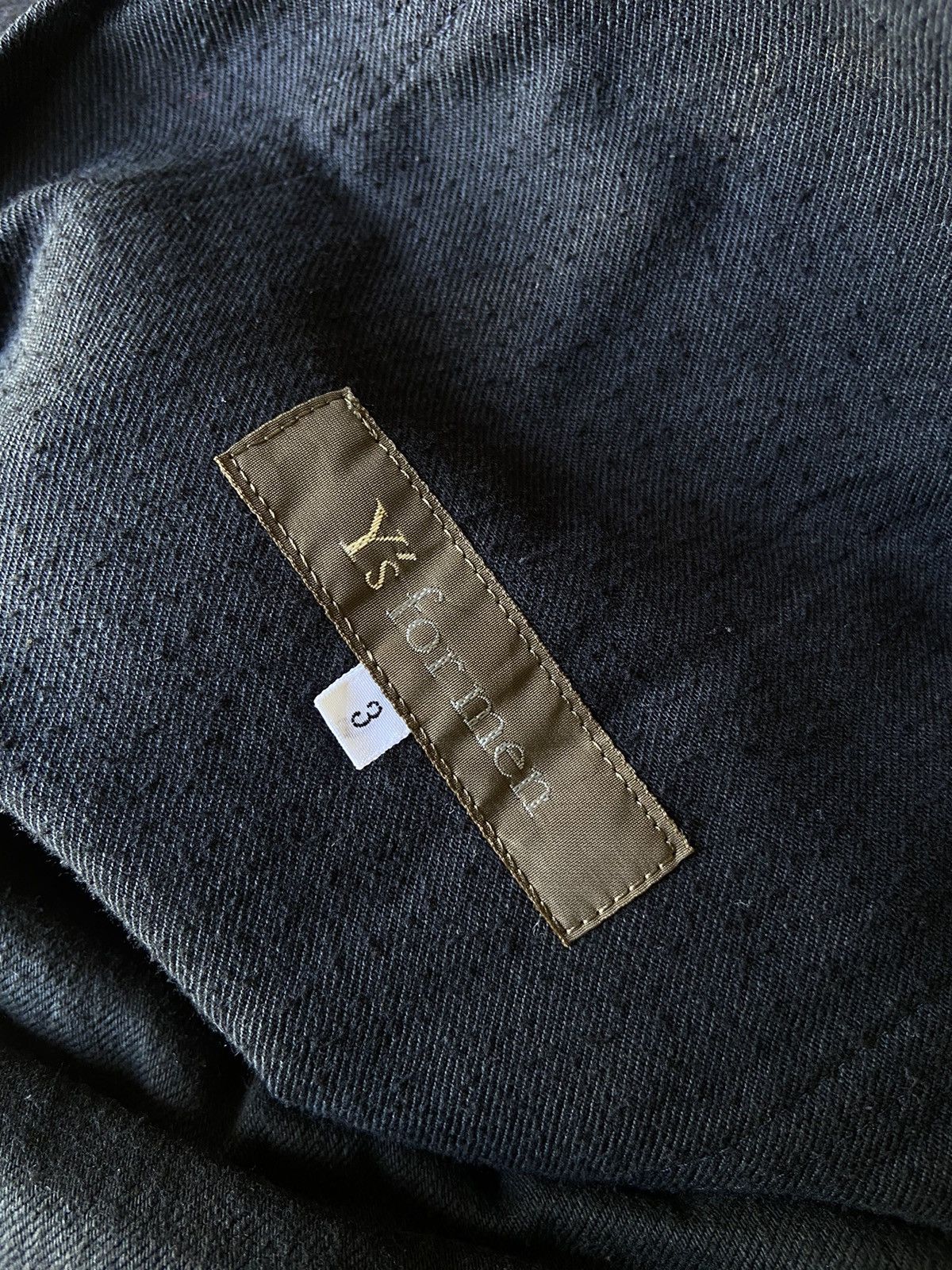 Yohji Yamamoto 2000s Y’s for Men Yohji Yamamoto ‘Selvedge’ Work Jacket Size US M / EU 48-50 / 2 - 6 Thumbnail