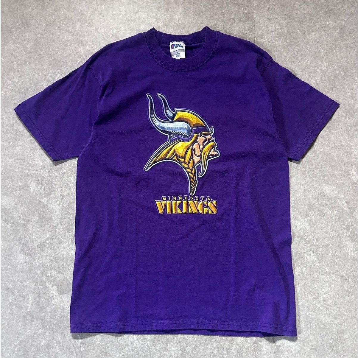 Pro Player 90s Vintage Minnesota Vikings Pro Player Purple Shirt Size L Size US L / EU 52-54 / 3 - 1 Thumbnail