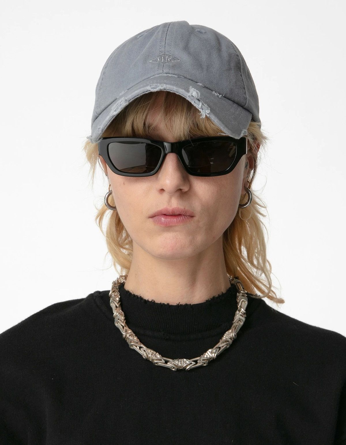 Han Kjobenhavn !DS! SS23 Han Kjobenhavn Logo Distressed Grey Cap Size ONE SIZE - 13 Thumbnail