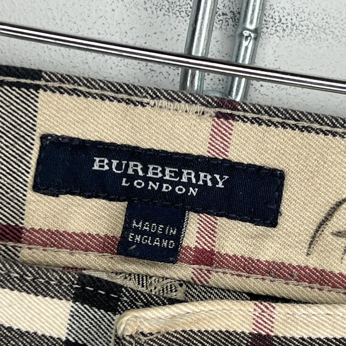Burberry Bootcut Y2k Burberry London Womens Check Nova Trousers Pants Size 30" / US 8 / IT 44 - 12 Thumbnail