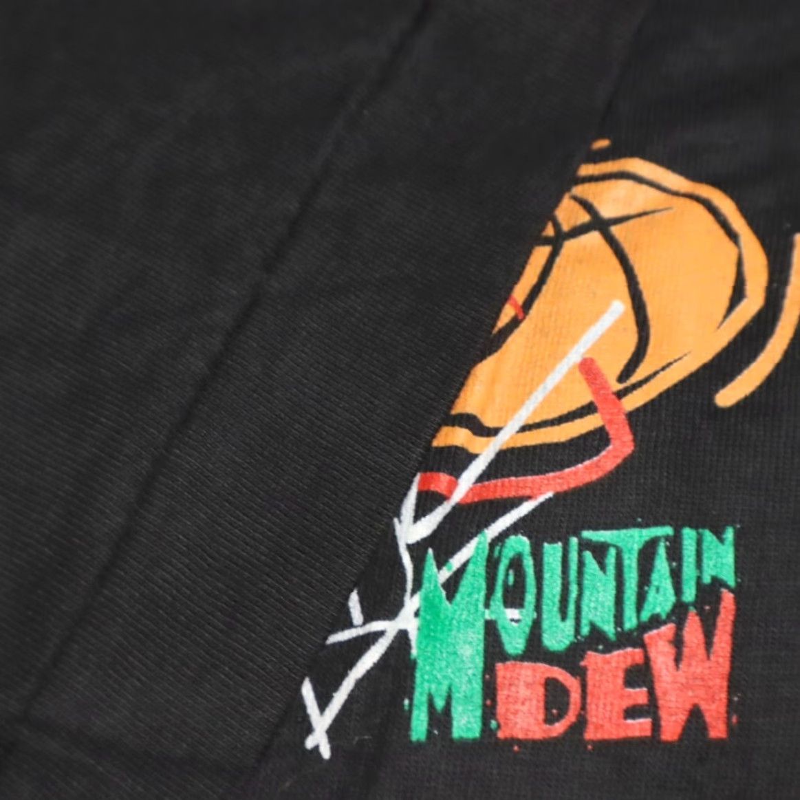 Vintage VTG Jun Jul Mountain Dew Basketball Promo Solid T-Shirt Black Men's XL Size US XL / EU 56 / 4 - 6 Thumbnail