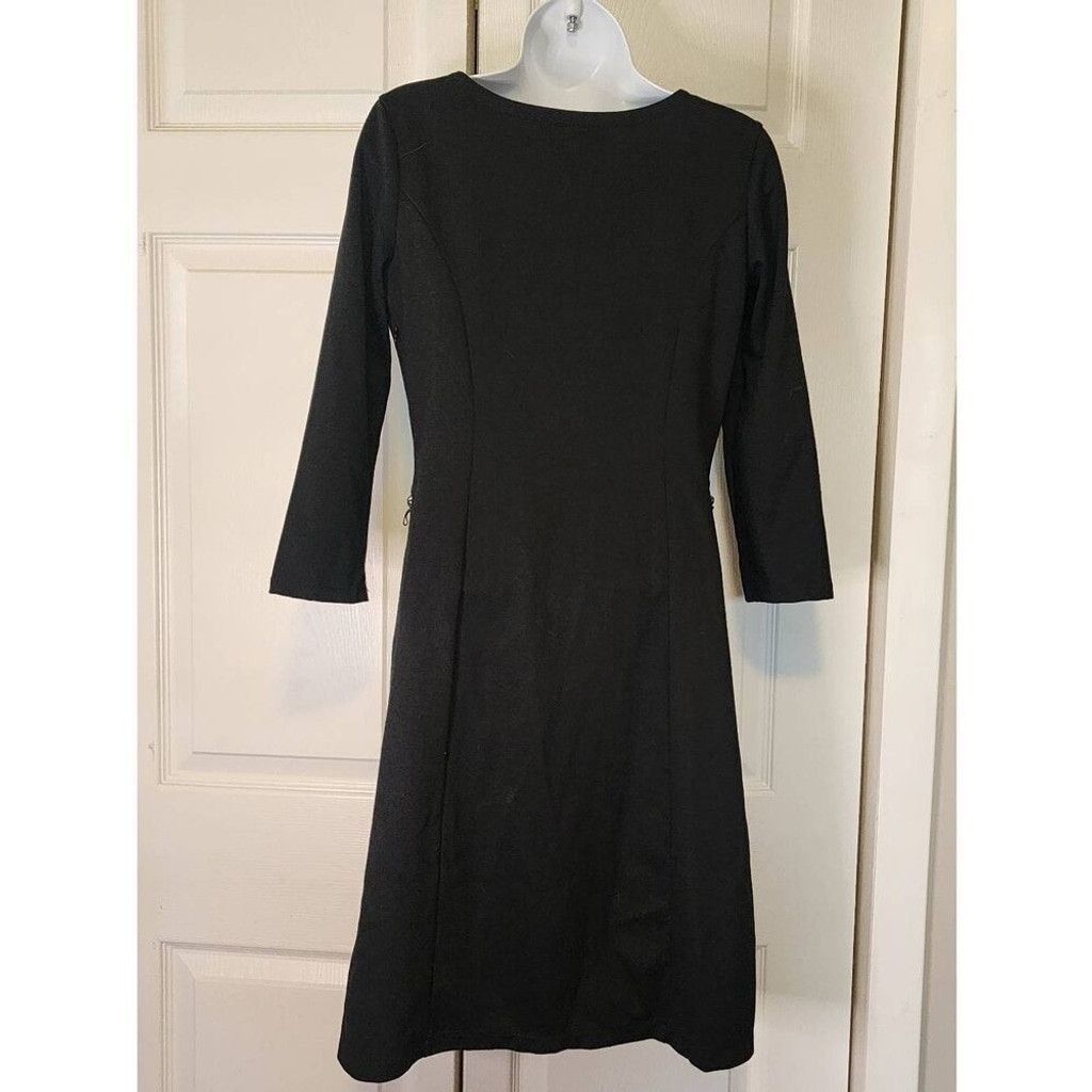 Ann Taylor Ann Taylor Loft Black Deras Size XS / US 0-2 / IT 36-38 - 4 Thumbnail