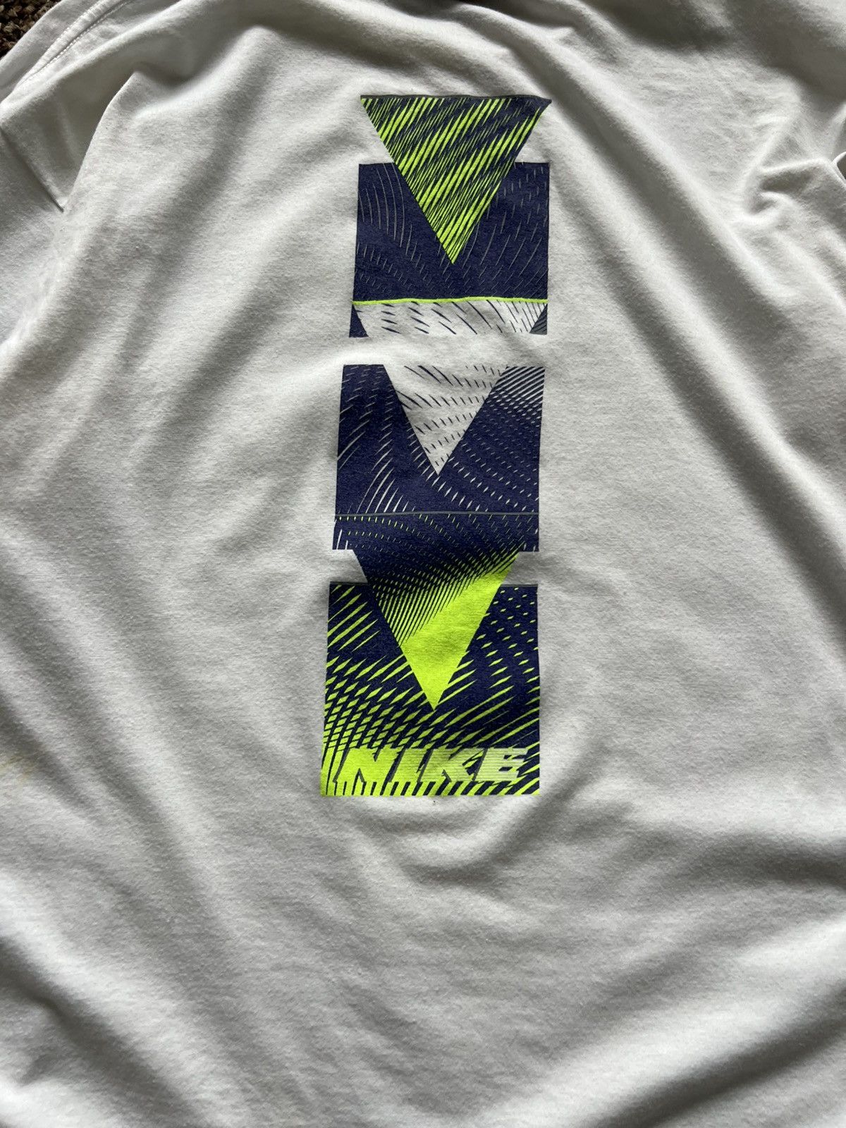 Nike Nike Vintage Big Logo Rare Long Sleeve T-Shirt White Men's Size US M / EU 48-50 / 2 - 8 Thumbnail