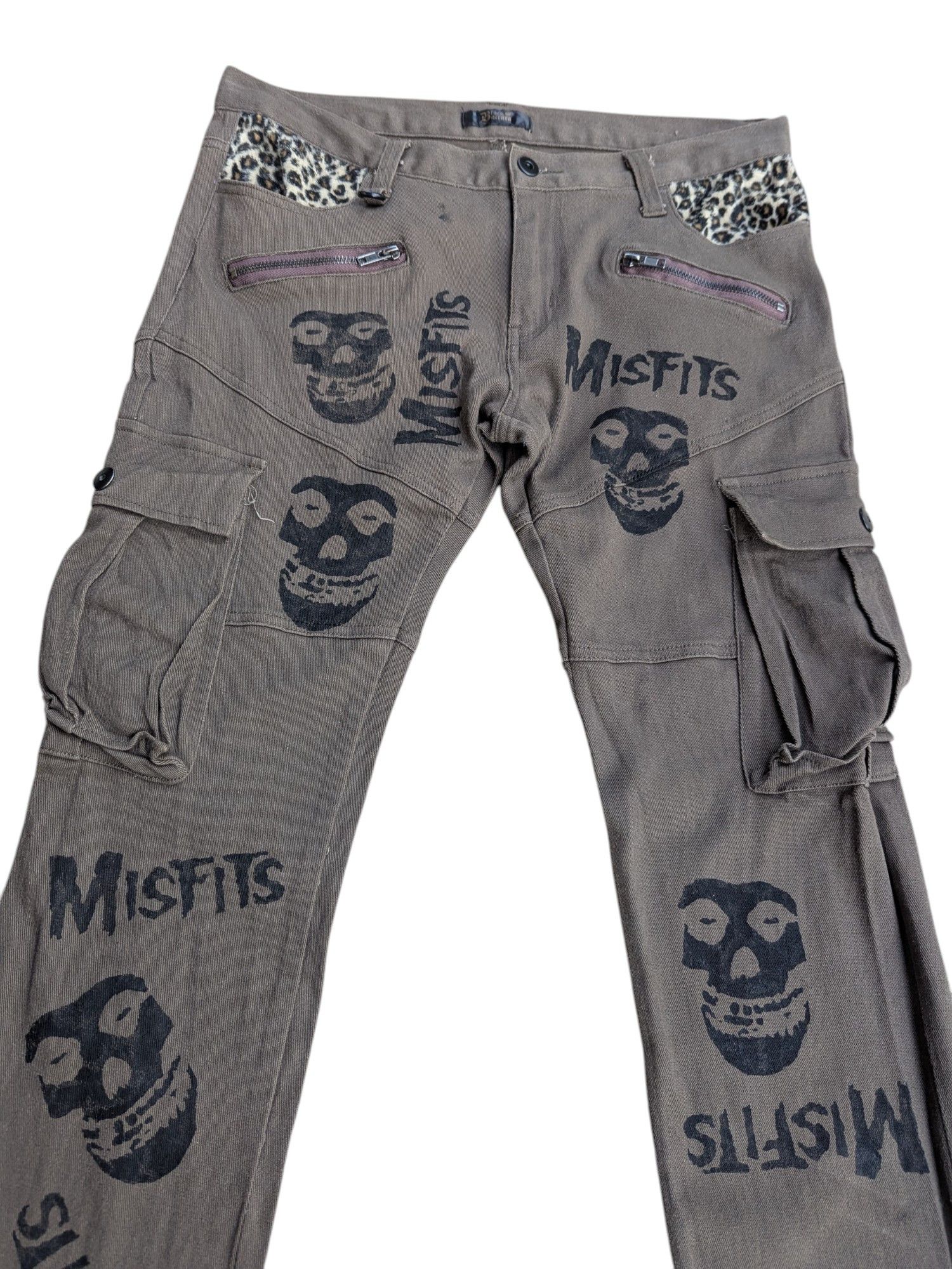 Japanese Brand × Misfits × Seditionaries Vintage Black Baccara Bondage Pants Misfits Custom Made Size 32" / US 10 / IT 46 - 4 Thumbnail