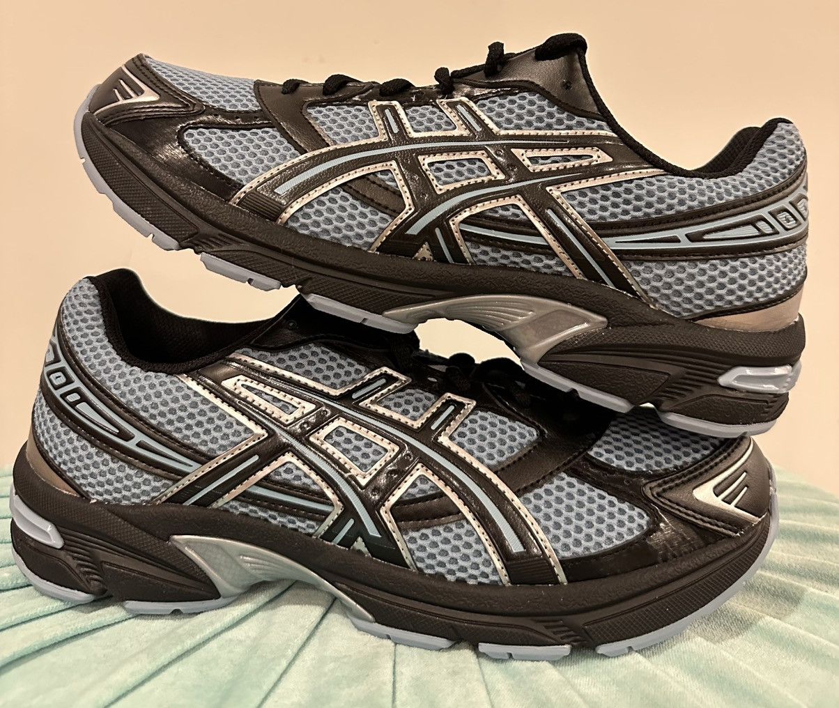 Asics ASICS Gel-1130 Black Ice Blue Size US 12 / EU 45 - 6 Thumbnail