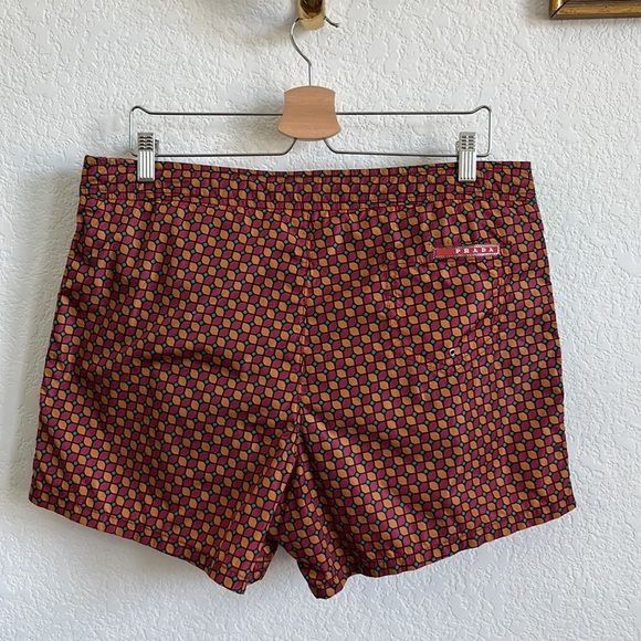 Prada Prada 2017 Geometric Men's Swim Trunks Board Shorts Size US 38 / EU 54 - 5 Thumbnail