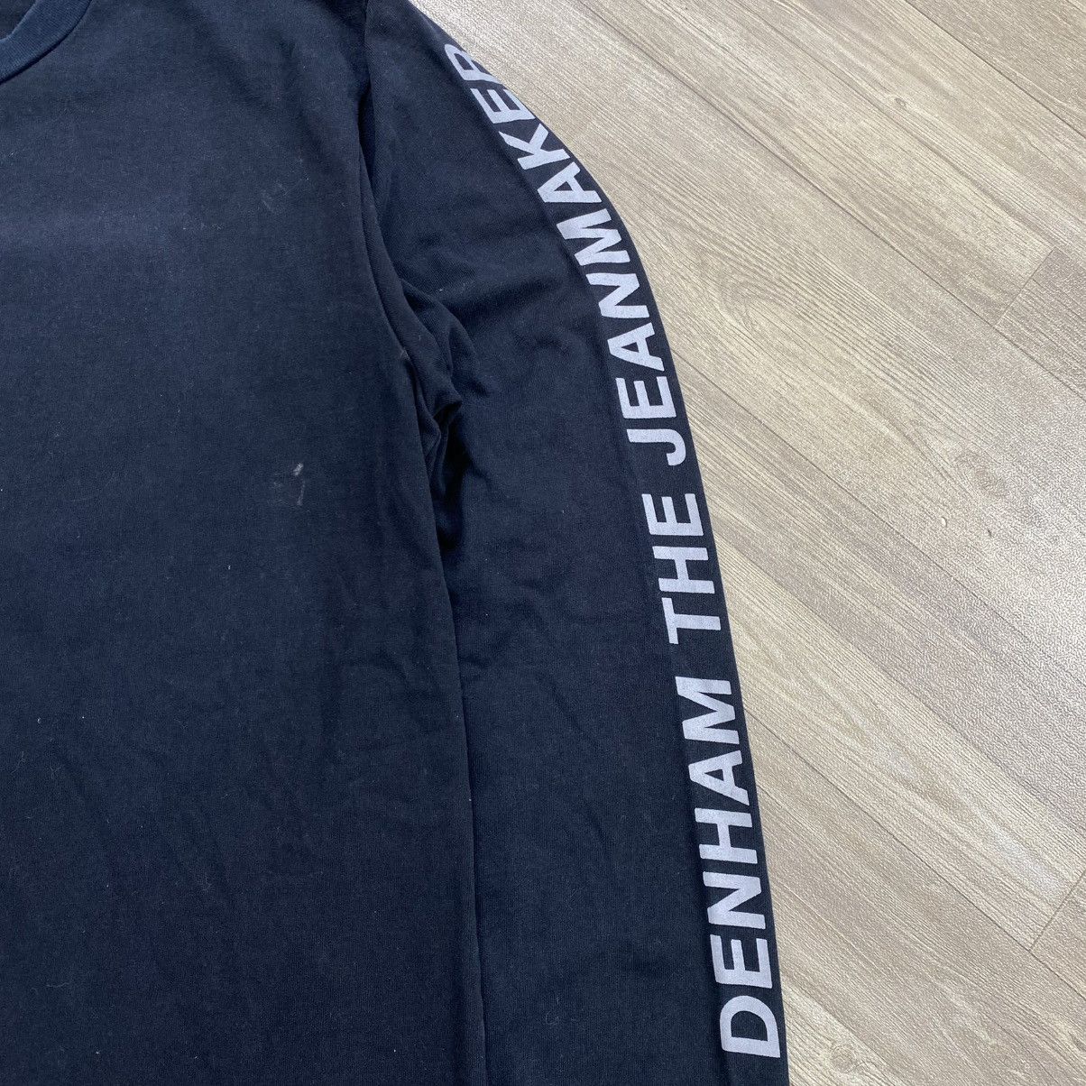 White Mountaineering White Mountaineering X Denham Spell Out T Shirt Long Sleeve Size US L / EU 52-54 / 3 - 6 Thumbnail