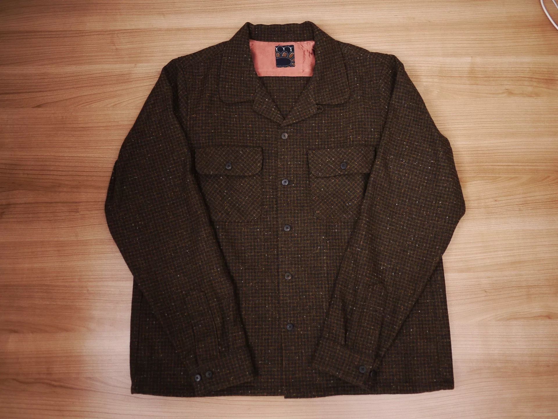 Visvim Visvim ICT Boomer Shirt in Brown Size US S / EU 44-46 / 1 - 1 Thumbnail