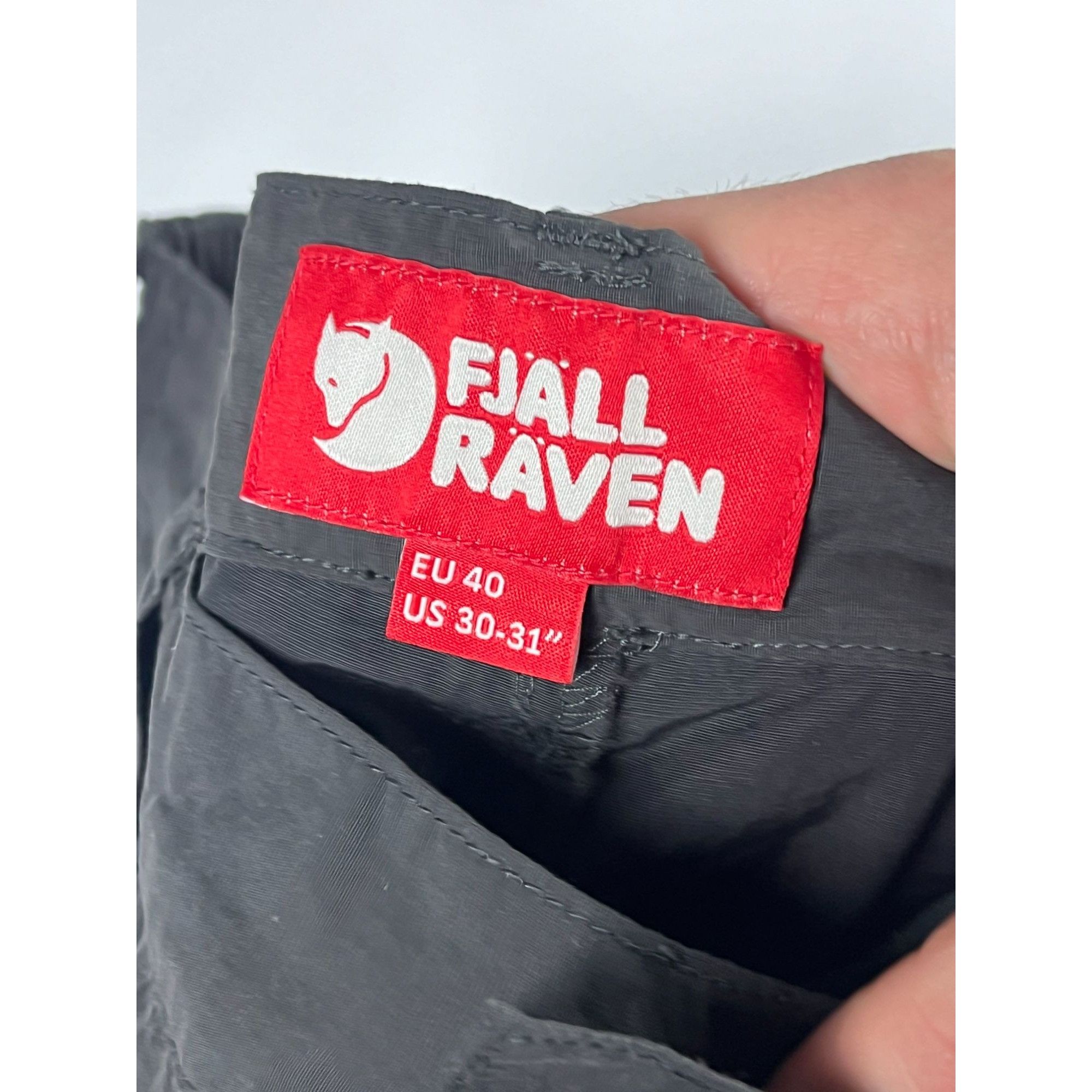 Fjallraven × Vintage Fjallraven Mens Outdoor Hiking Capri Cargo Pants Size US 30 / EU 46 - 5 Thumbnail