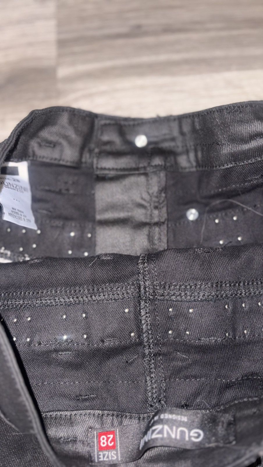 Other GUNZINII black studded jeans Size US 28 / EU 44 - 11 Thumbnail