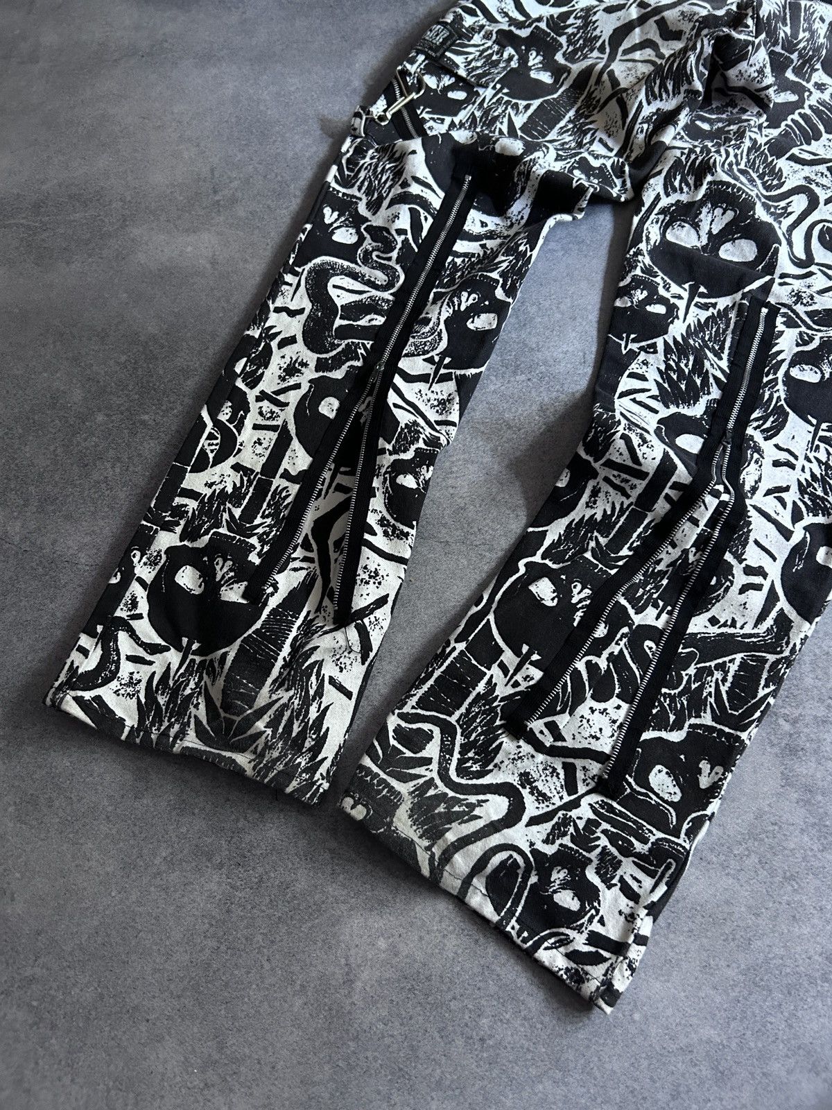 Other Vintage Tiger Alternative London pants archive clothing Size US 34 / EU 50 - 3 Thumbnail