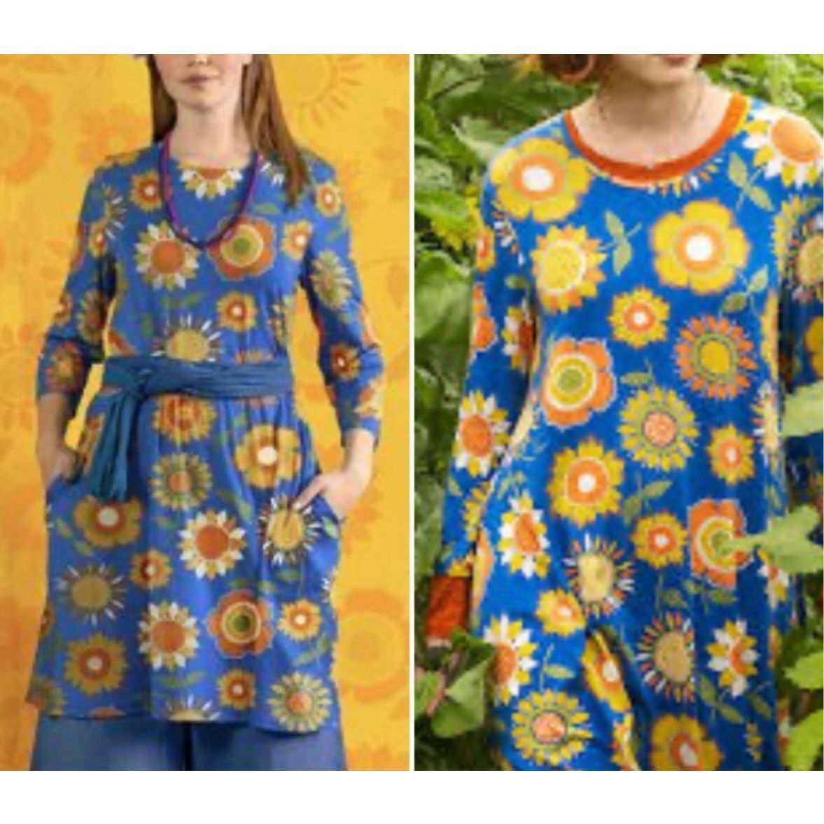 Guru Gudrun Sjoden colorful dress pockets discoloration size M Size M / US 6-8 / IT 42-44 - 1 Thumbnail