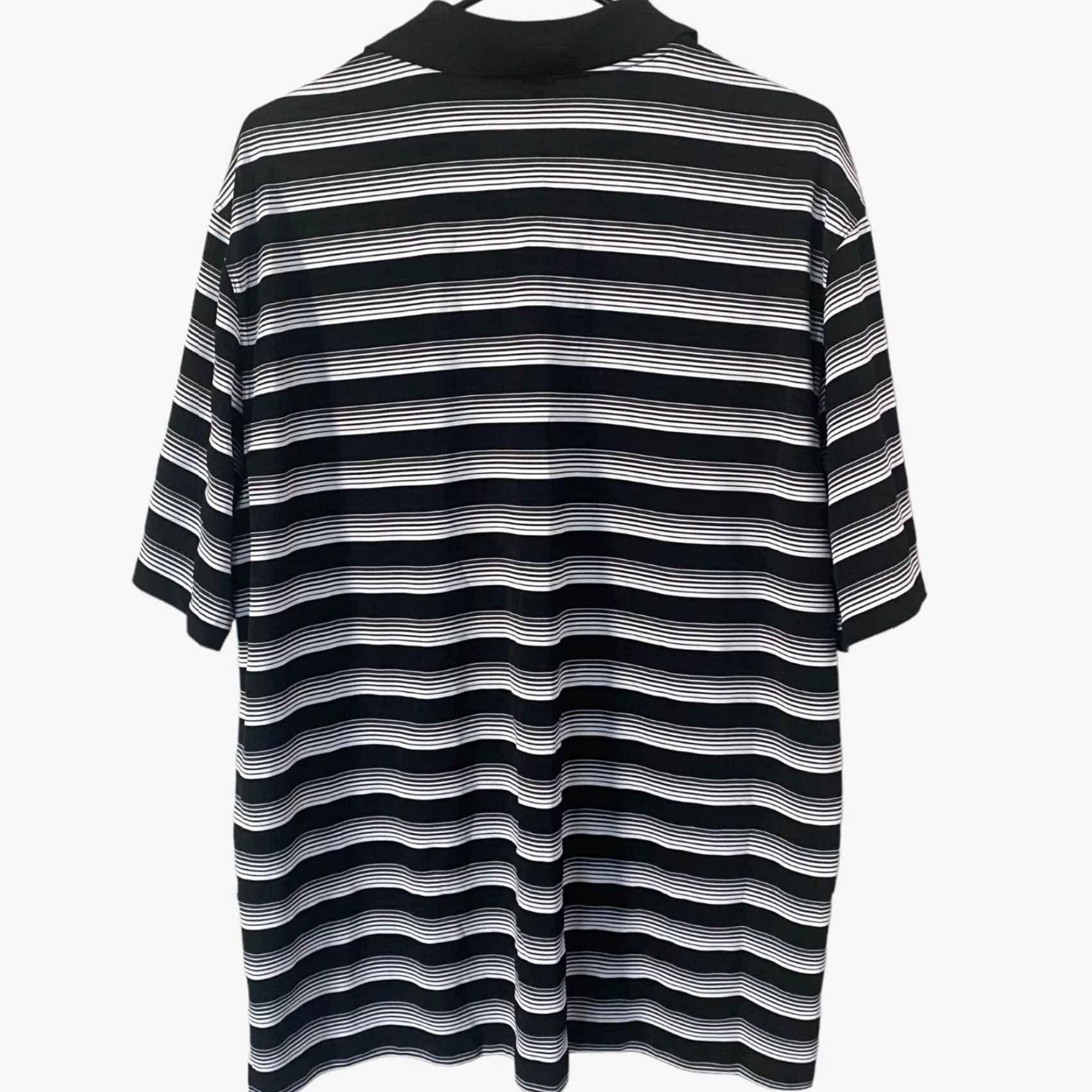 Nike Nike Golf Tech Vent Polo Shirt Mens XL Black White Stripe Standard Fit Shirt Size US XL / EU 56 / 4 - 3 Thumbnail