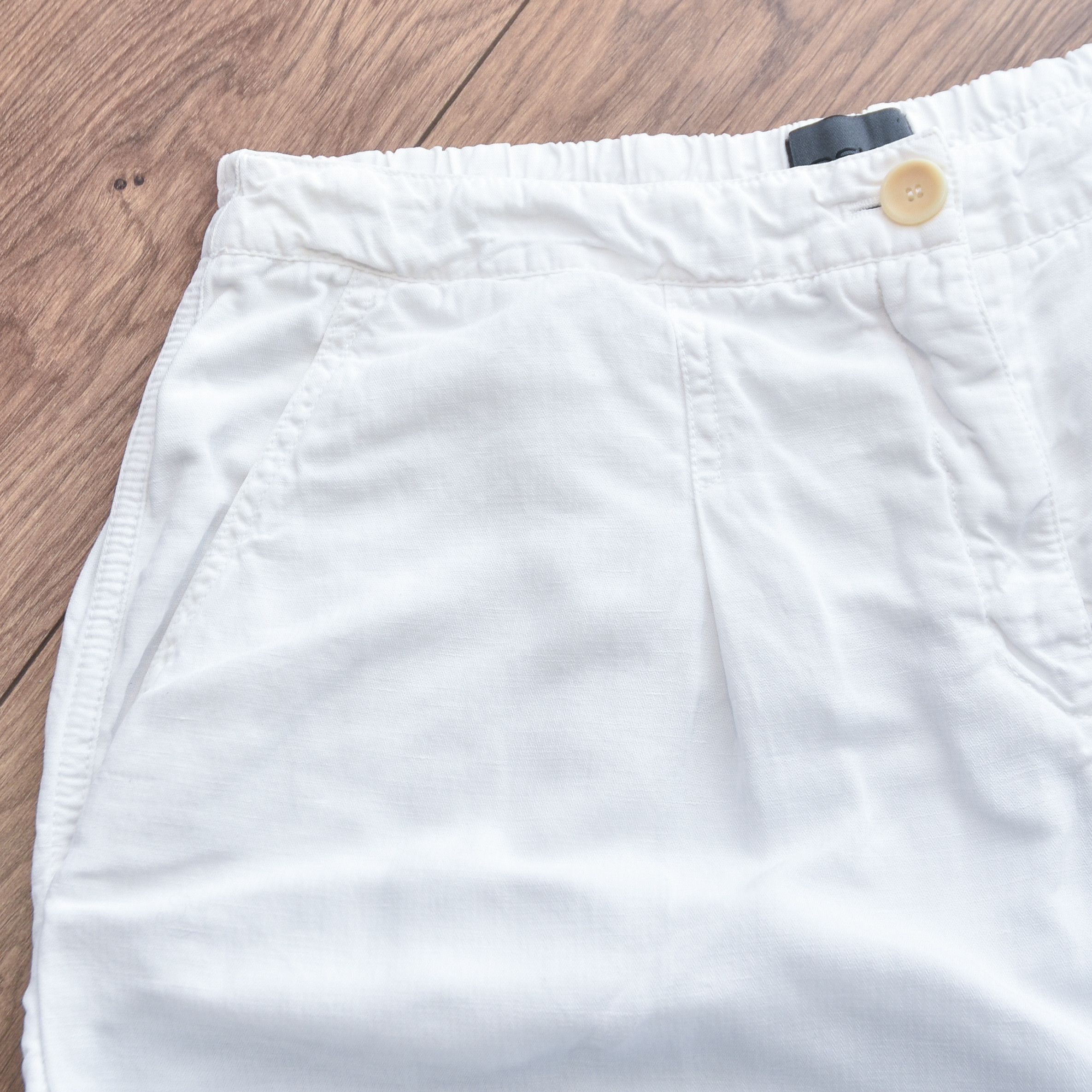 OSKA Oska White Linen Wide Pants Baggy Oversized Cropped sz 5 Size 38" / US 16 / IT 52 - 10 Thumbnail