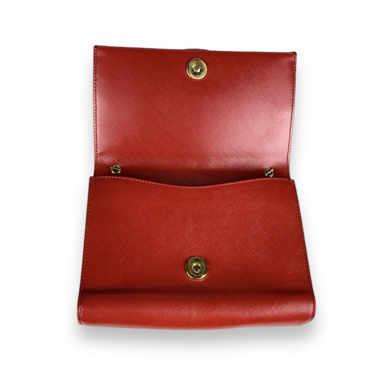 Salvatore Ferragamo Salvatore Ferragamo - red leather clutch Size ONE SIZE - 2 Thumbnail