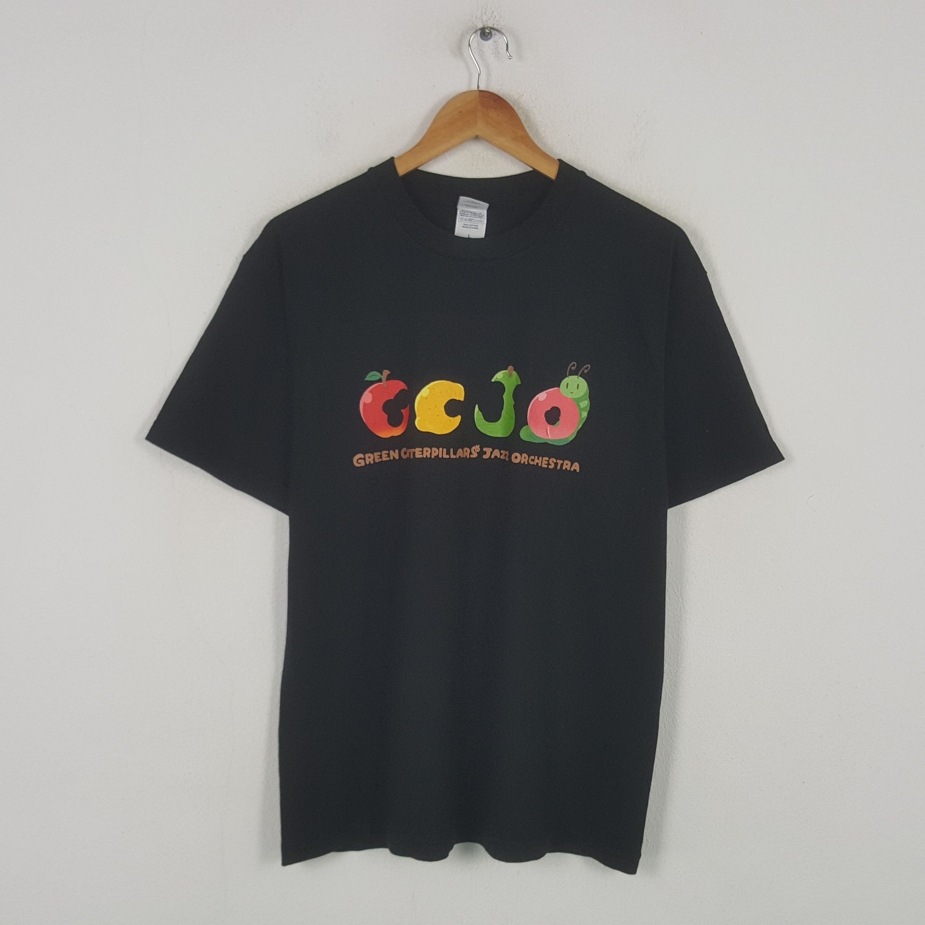 Other Vintage GCJO l Green Caterpilars Jazz Orchestra T-shirt RR19 Size US M / EU 48-50 / 2 - 1 Thumbnail